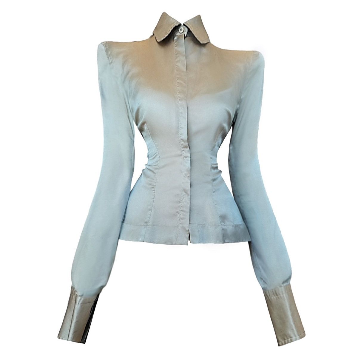 Gucci by Tom Ford SS1998 Runway Silk Blouse.