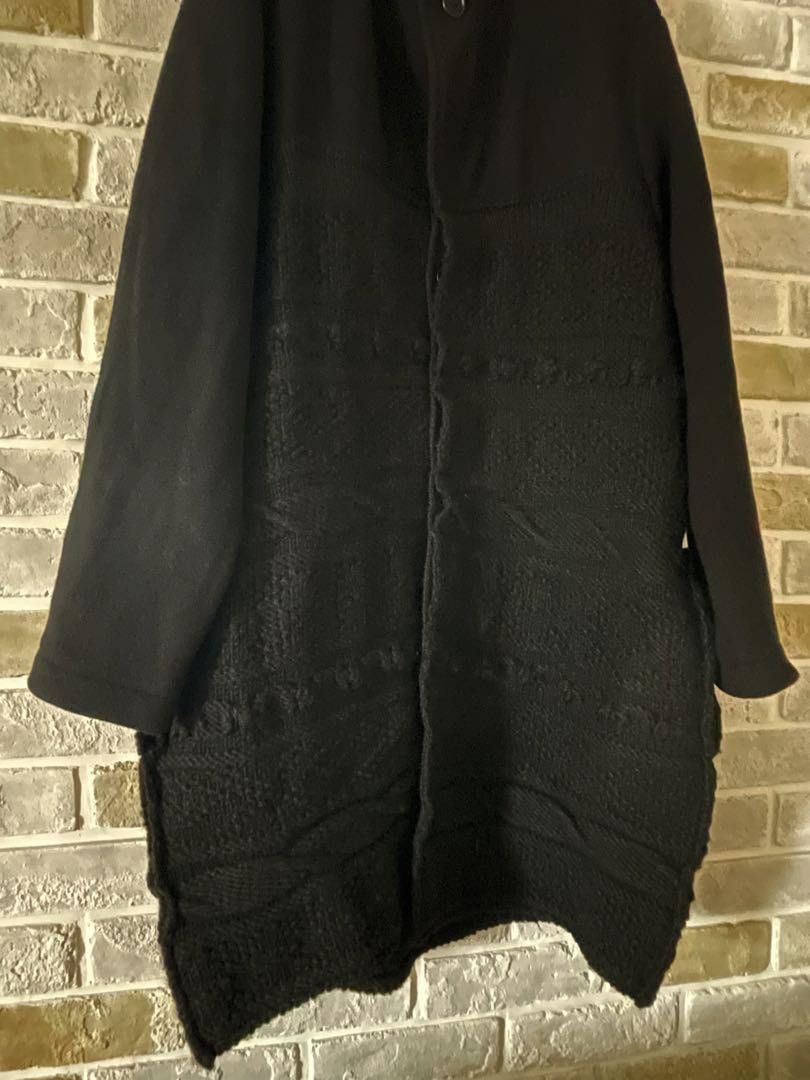 Yohji Yamamoto Yohji Yamamoto Pour homme 17aw cable long knit cardigan Size US L / EU 52-54 / 3 - 3 Thumbnail