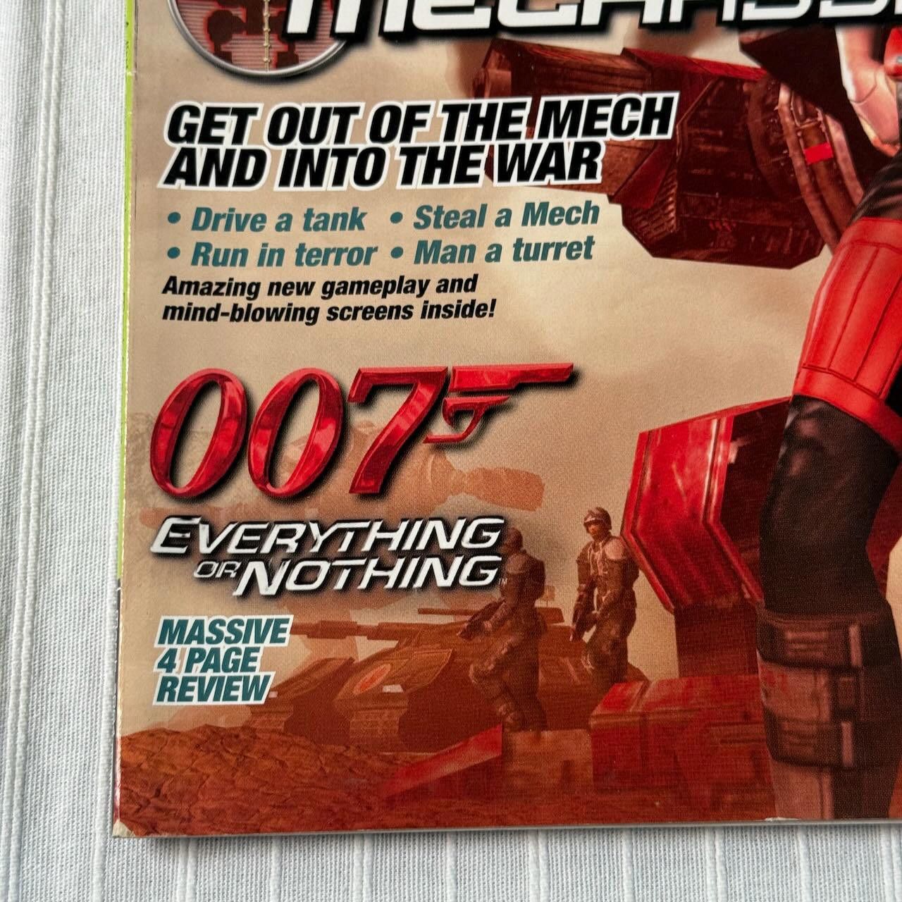Other VTG Xbox Magazine #29 MAR 2004 MechAssault 2 Exclusive RARE Size ONE SIZE - 4 Thumbnail