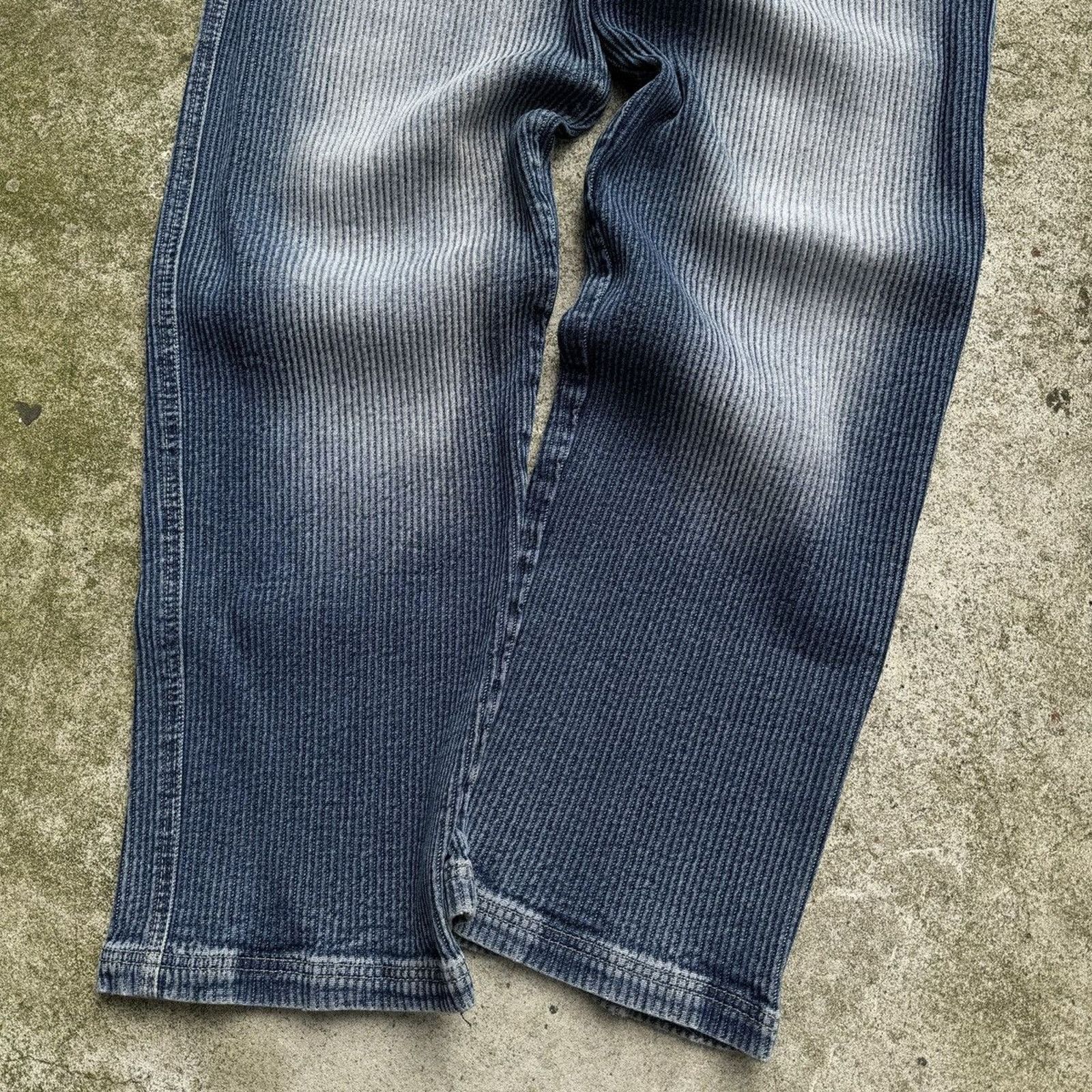Vintage Vintage Y2K Faded Washed Skater Jeans ERD Grunge Thrashed Size US 38 / EU 54 - 4 Thumbnail