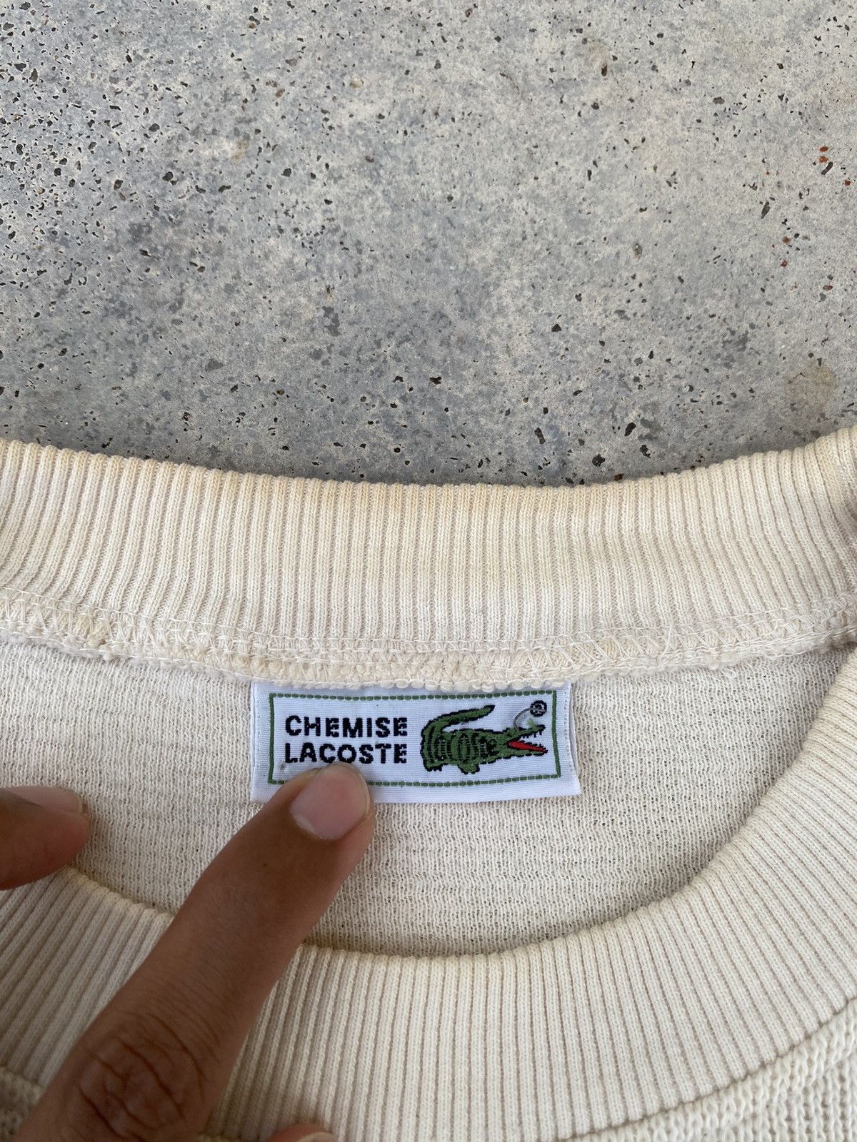 Lacoste Vintage Chemise Lacoste Knitwear Wool Sweater Size US M / EU 48-50 / 2 - 5 Thumbnail
