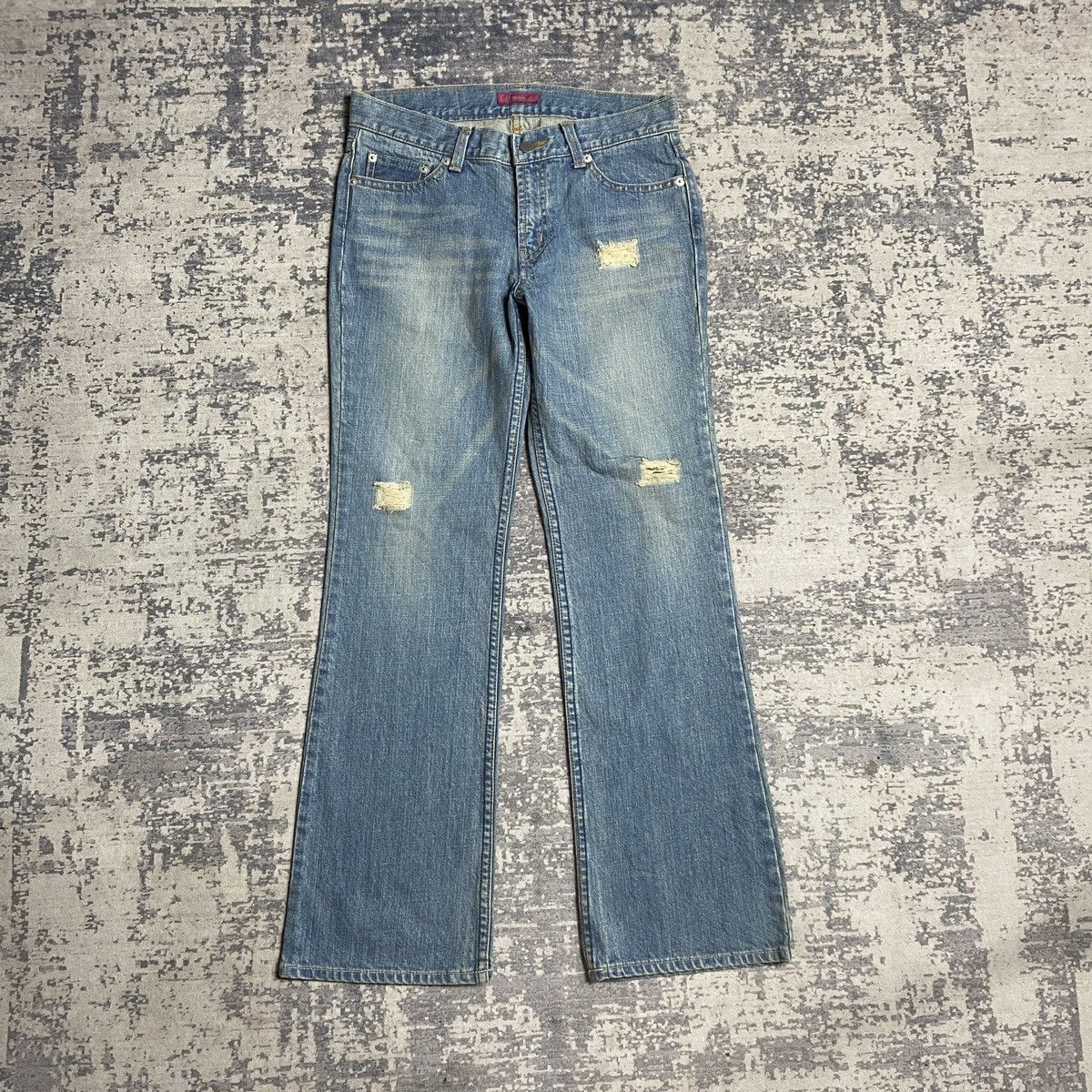 Angel Blue Vintage Schmooze Flared Denim Pants Size US 30 / EU 46 - 1 Thumbnail