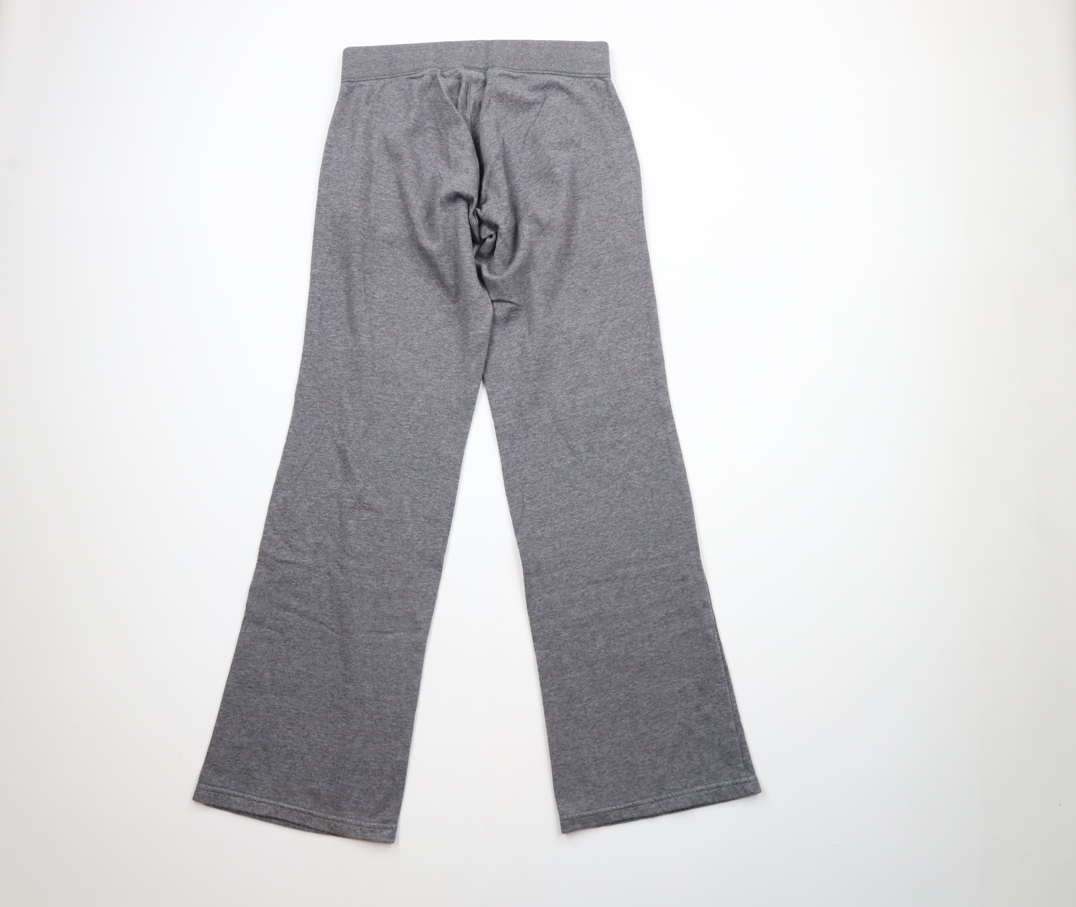 Nike × Vintage Vintage Nike Scott Mini Swoosh Wide Leg Sweatpants Gray Size US 32 / EU 48 - 7 Thumbnail