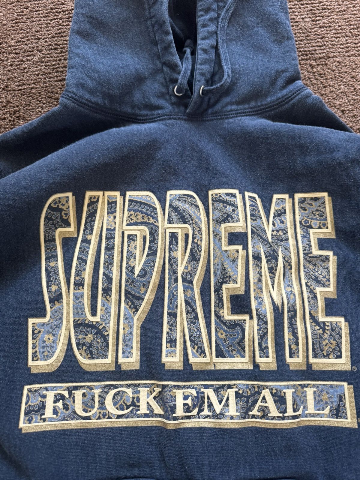 Supreme Fuck Em Hoodie | Grailed