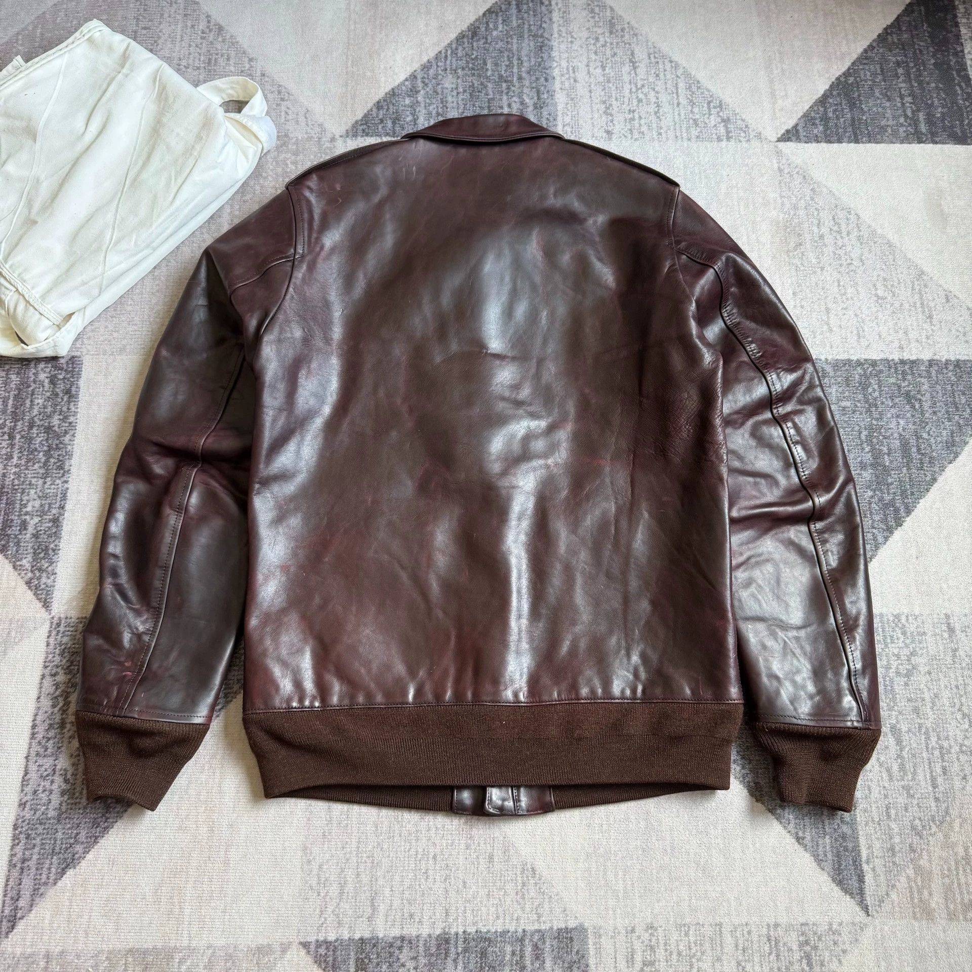Visvim 【Authenticity Guaranteed】VISVIM 1 Horsehide Leather Jacket Size US L / EU 52-54 / 3 - 2 Thumbnail