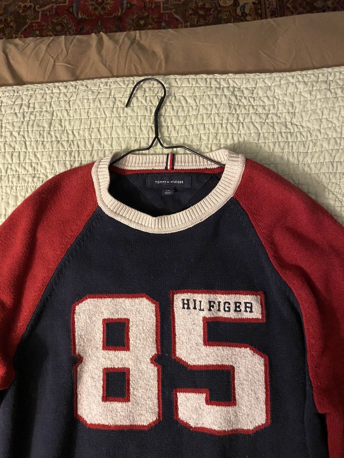 Tommy Hilfiger × Tommy Jeans Tommy Hilfiger knitwear sweater VTG Size US L / EU 52-54 / 3 - 3 Thumbnail