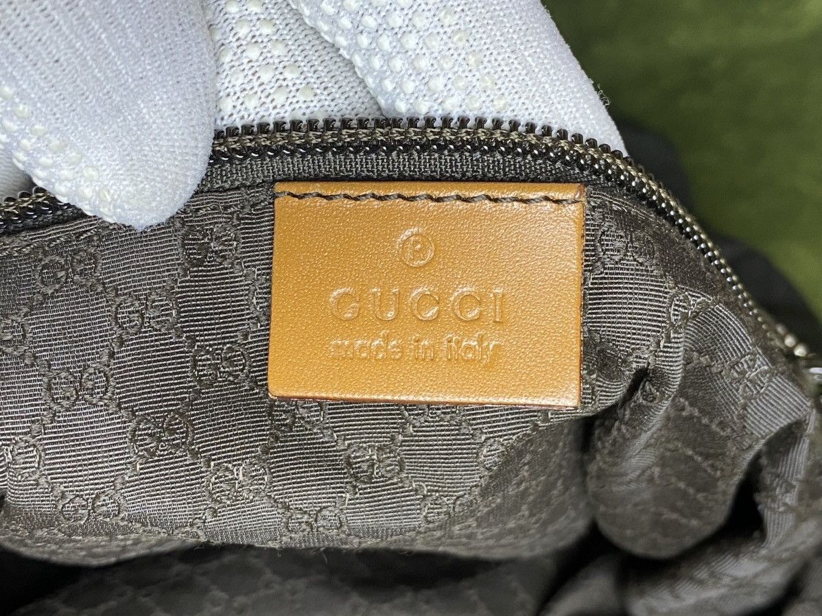 Gucci GUCCI black canvas crossbody shoulder bag Size ONE SIZE - 7 Thumbnail