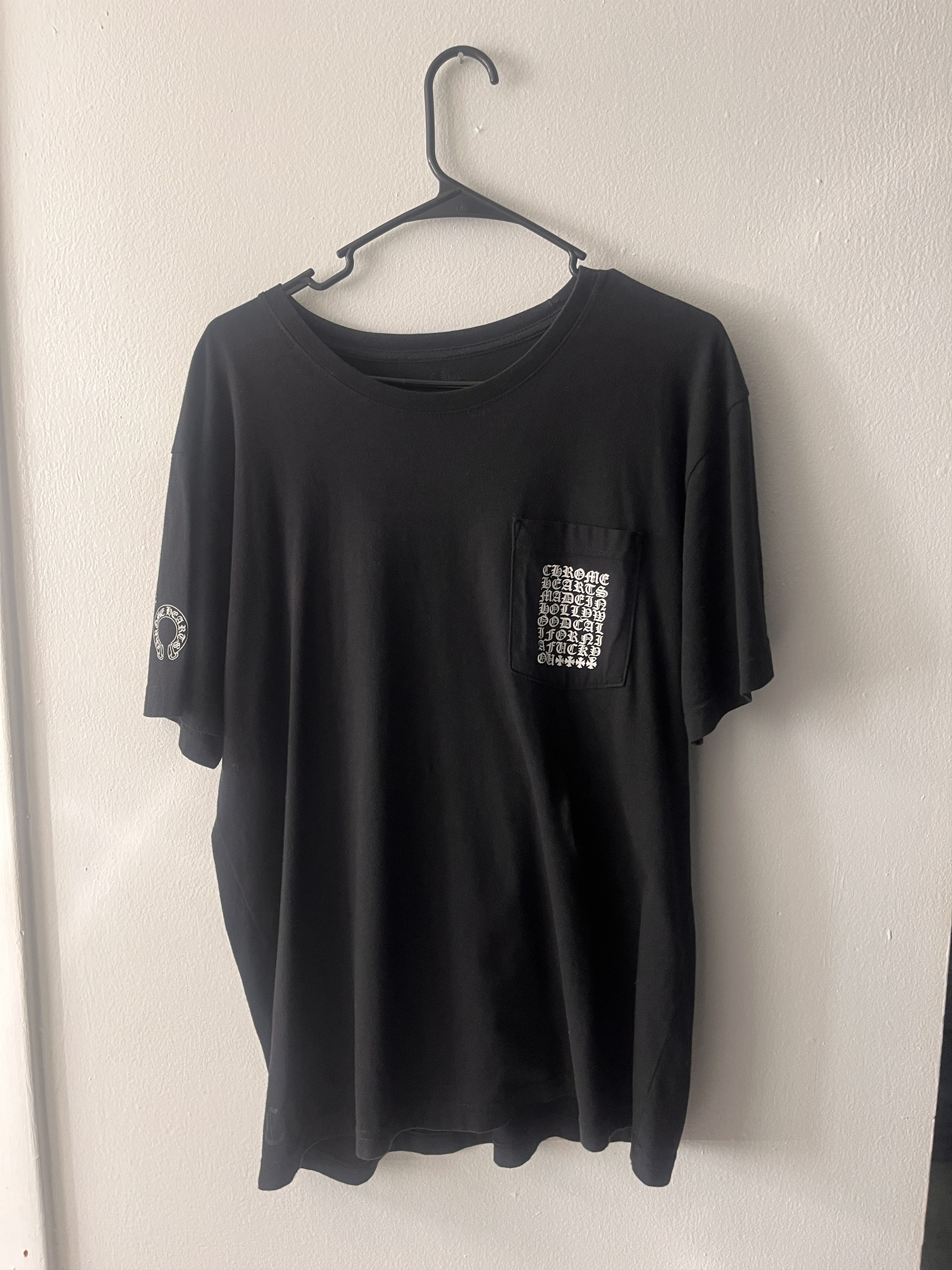 Chrome Hearts Multi Logo T-shirt Black Tシャツ ブラック CHROME HEARTS MULTI LOGO T-SHIRT BLACK - Chrome World JP