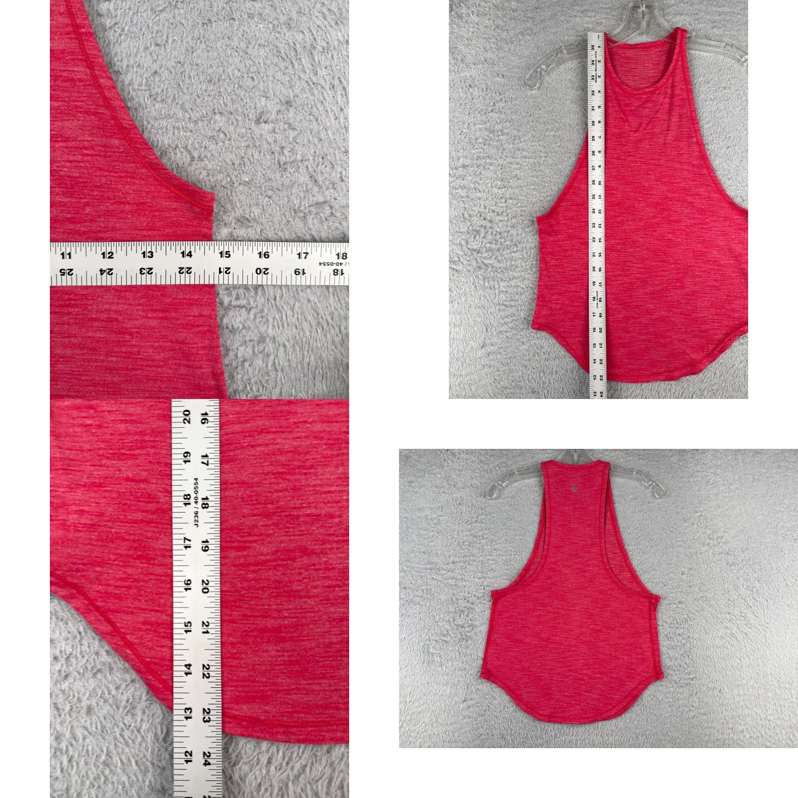 Lululemon Lululemon Shirt Women Pink Stripe 2 Tank Racerback Sleeveless Athletic Basic All Seasons Breathable Lightweight Date Size XS / US 0-2 / IT 36-38 - 8 Thumbnail