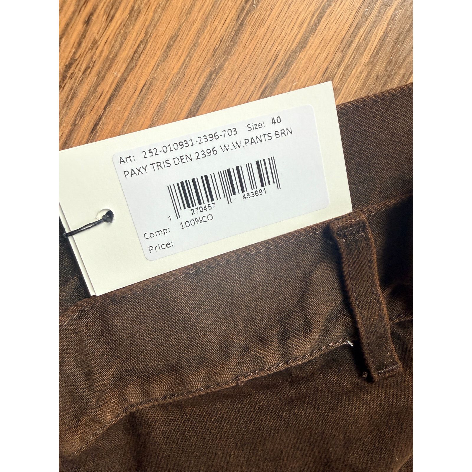 Dries Van Noten Dries Van Noten Paxy Canvas Pants Brown IT 40 US 4 NWT Size 27" / US 4 / IT 40 - 8 Thumbnail