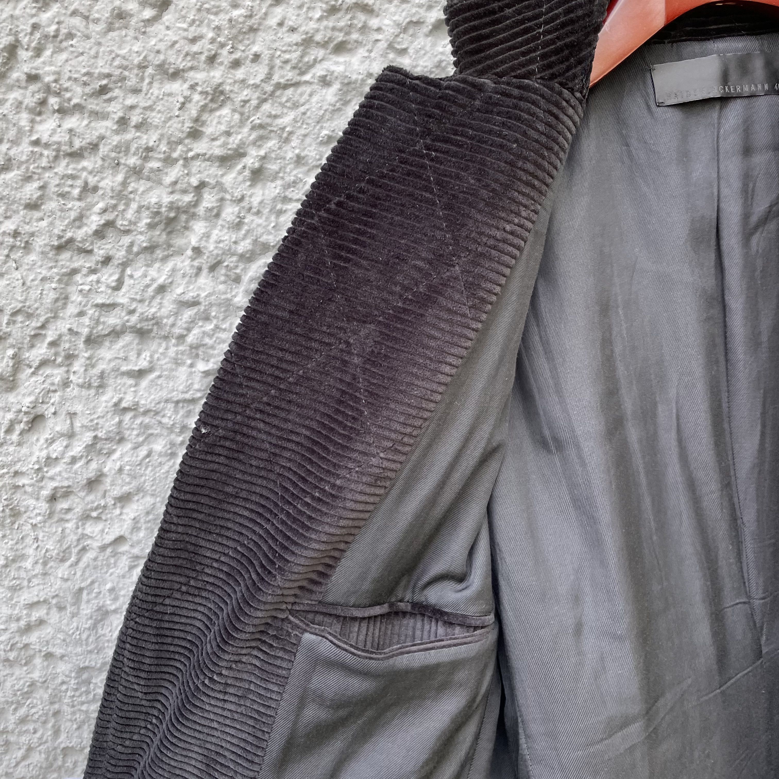 Haider Ackermann Haider Ackermann Black Double-Layered Blazer Jacket Size 48R - 12 Thumbnail