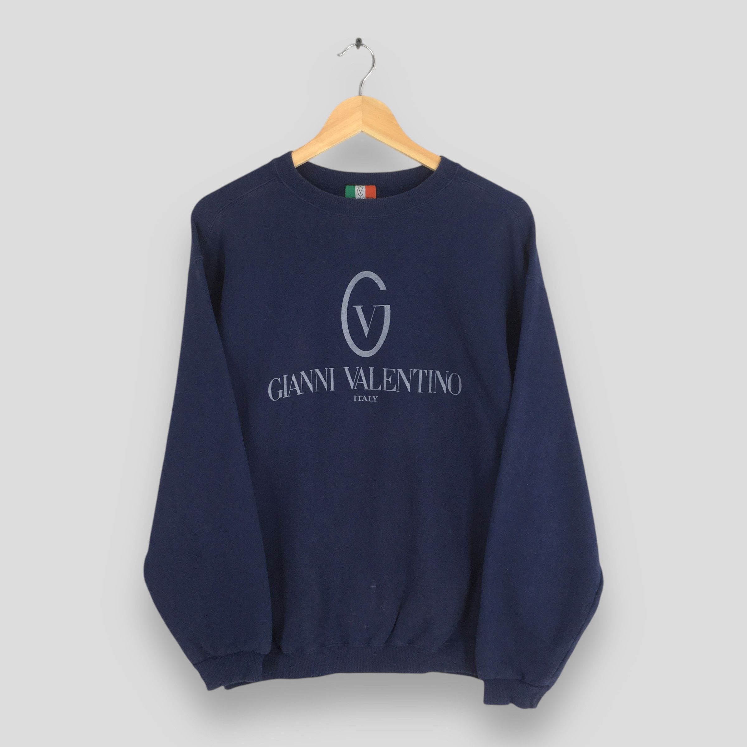 Gianni Valentino × Vintage Vintage Gianni Valentino Sweatshirt Large Size US L / EU 52-54 / 3 - 1 Thumbnail