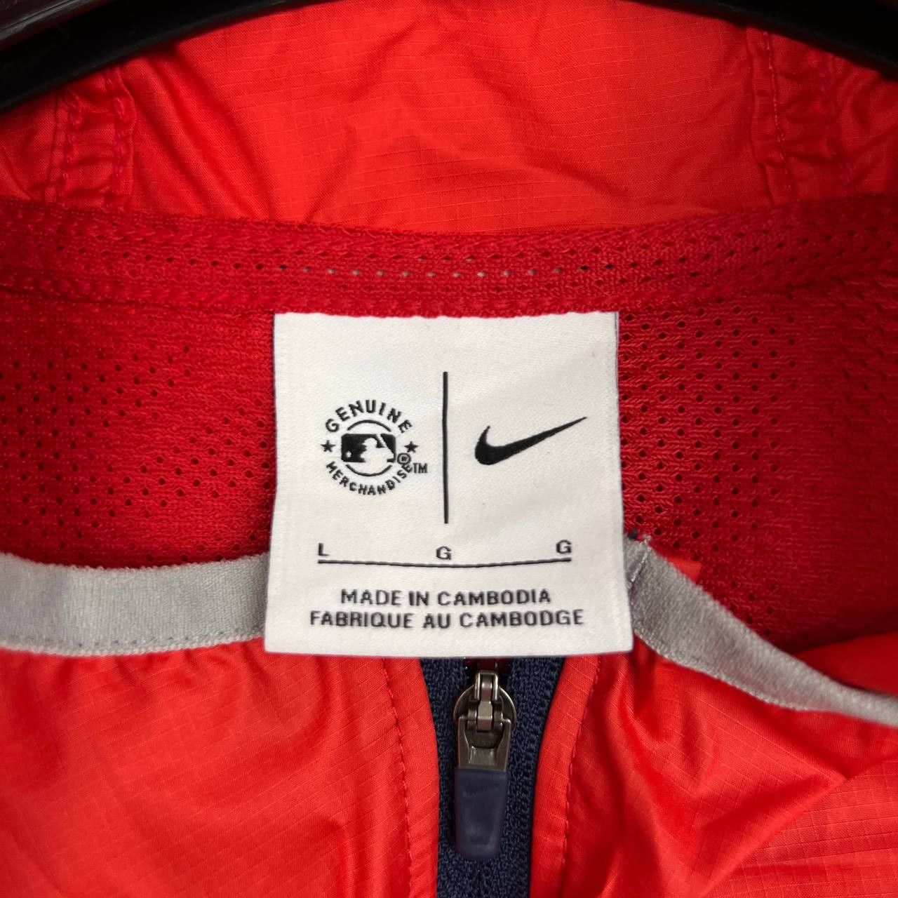 Nike Nike Windbreaker Jacket Men Washington Nationals MLB New L Size US L / EU 52-54 / 3 - 2 Thumbnail