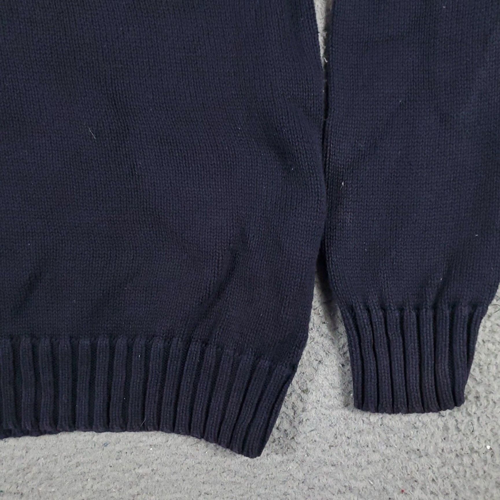 Nautica Nautica Blue Sweater Mens XL Long Sleeve 1/4 Zip Up Pullover Size US XL / EU 56 / 4 - 4 Thumbnail