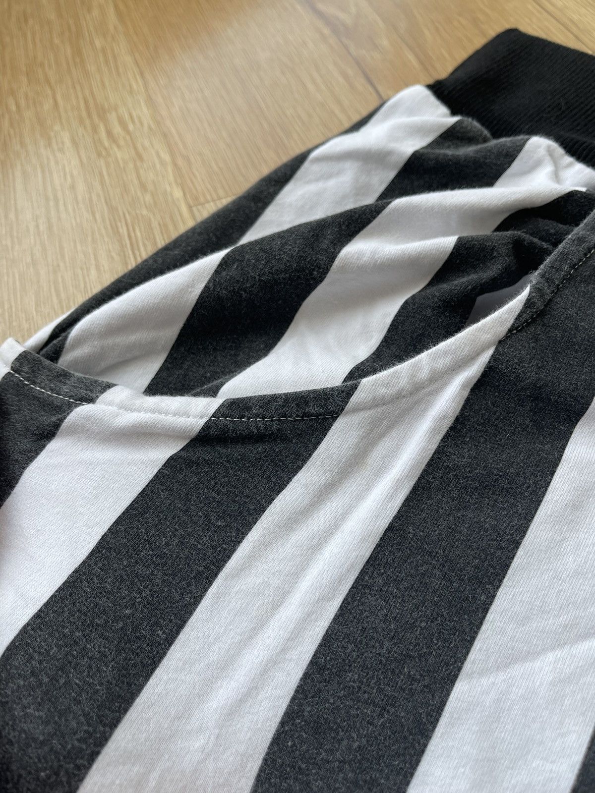 Japanese Brand VTG Striped Baggy Harem Pants Grunge Punk Issey Miyake Style Size US 29 - 10 Thumbnail