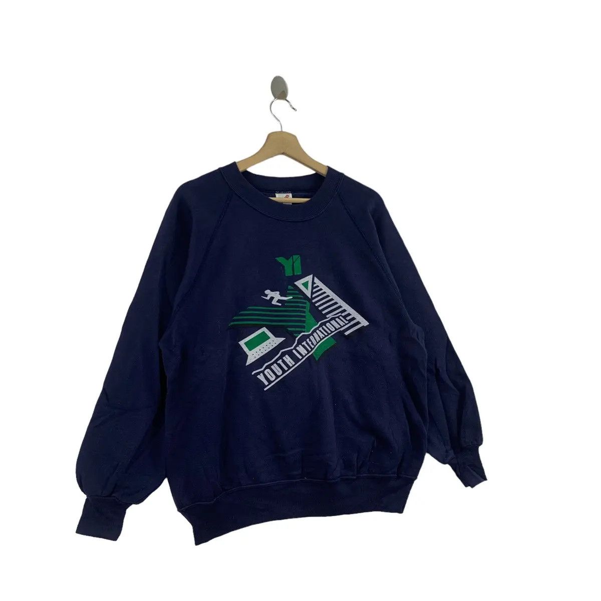 Jerzees Vintage JERZEES YOUTH INTERNATIONAL Marathon Size L / US 10 / IT 46 - 4 Thumbnail