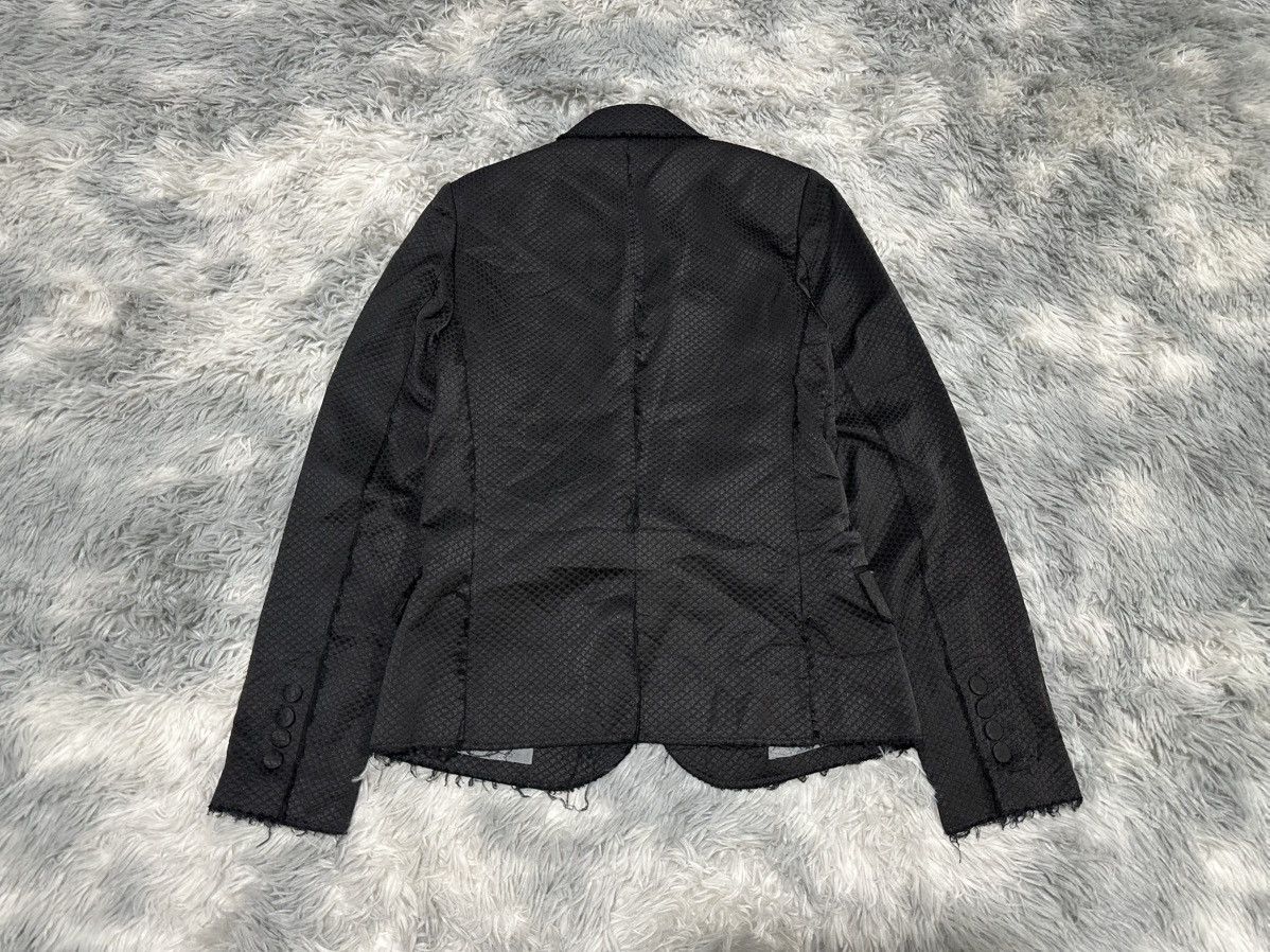 Zadig & Voltaire 🔥Y2K Vintage Zadig & Voltaire Raw Edge Blazer Jacket Size XS / US 0-2 / IT 36-38 - 10 Thumbnail