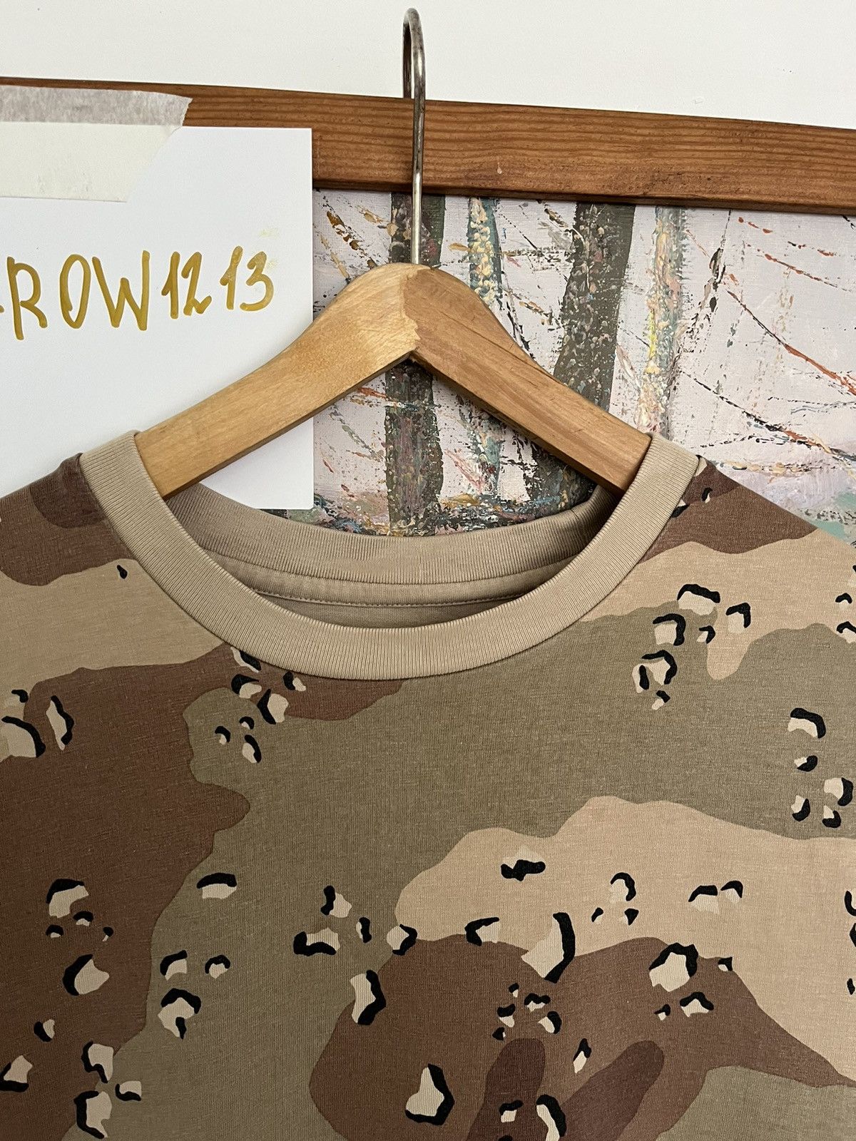 Japanese Brand × Supreme Supreme desert camo heavy cotton t-shirt Size US L / EU 52-54 / 3 - 4 Thumbnail