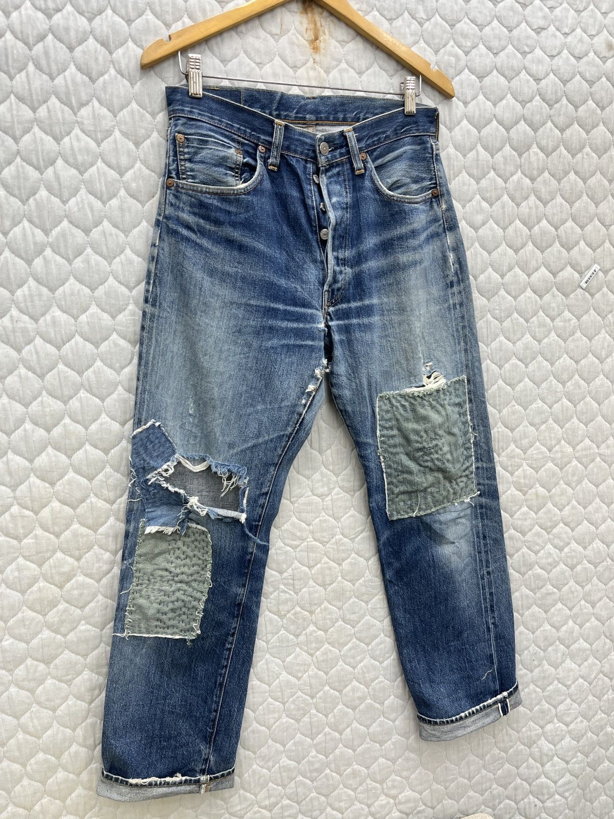 Levi's 🔥🔥🔥STEALS VTG LEVIS BIG E 501XX HIDDEN RIVET SELVEDGE DENIM Size US 31 - 3 Thumbnail