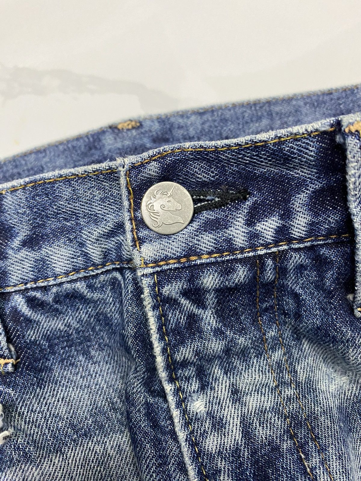 Japanese Brand 🔥RNA JAPANESE DENIM UNDERCOVER STYLE DESIGN JEANS Size US 33 - 10 Thumbnail