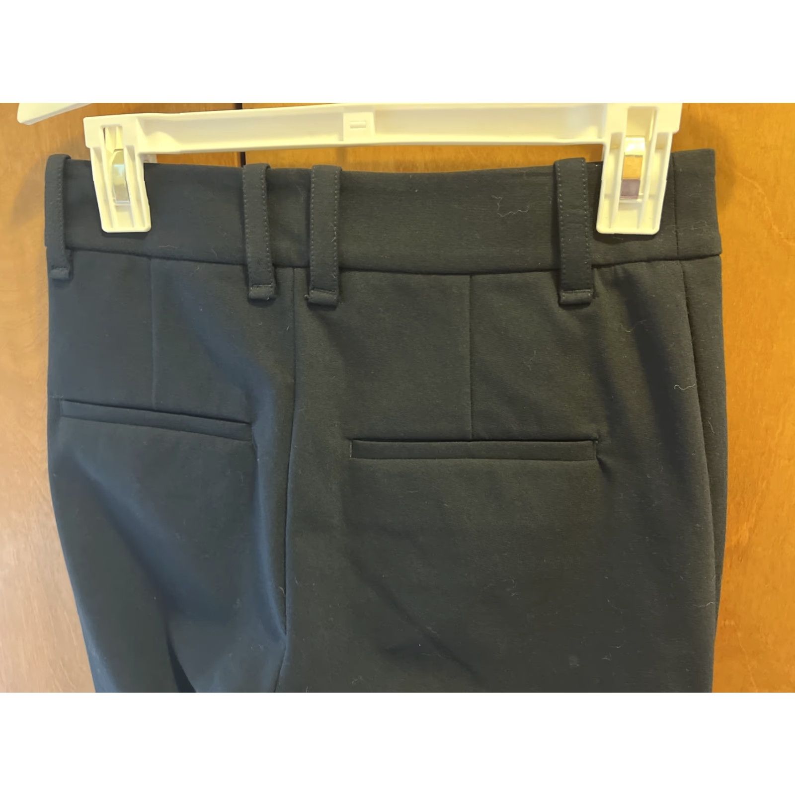 Vince VINCE Slim Fit Ponte Pants Black Size 4 Mid Rise Skinny Dress Pants Womens Size 27" / US 4 / IT 40 - 5 Thumbnail