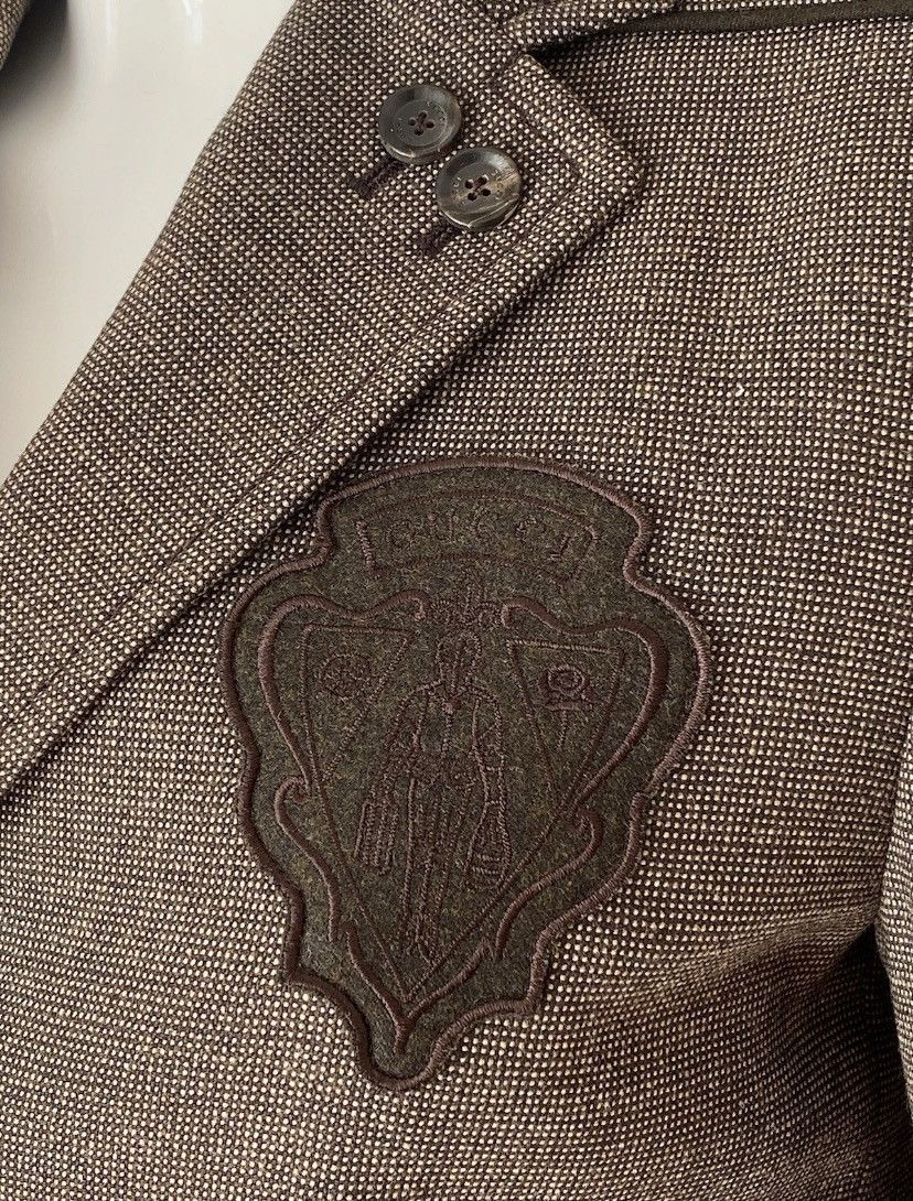 Gucci GUCCI WOOL PATCHED BLAZER JACKET BROWN SIZE 44 Size M / US 6-8 / IT 42-44 - 3 Thumbnail