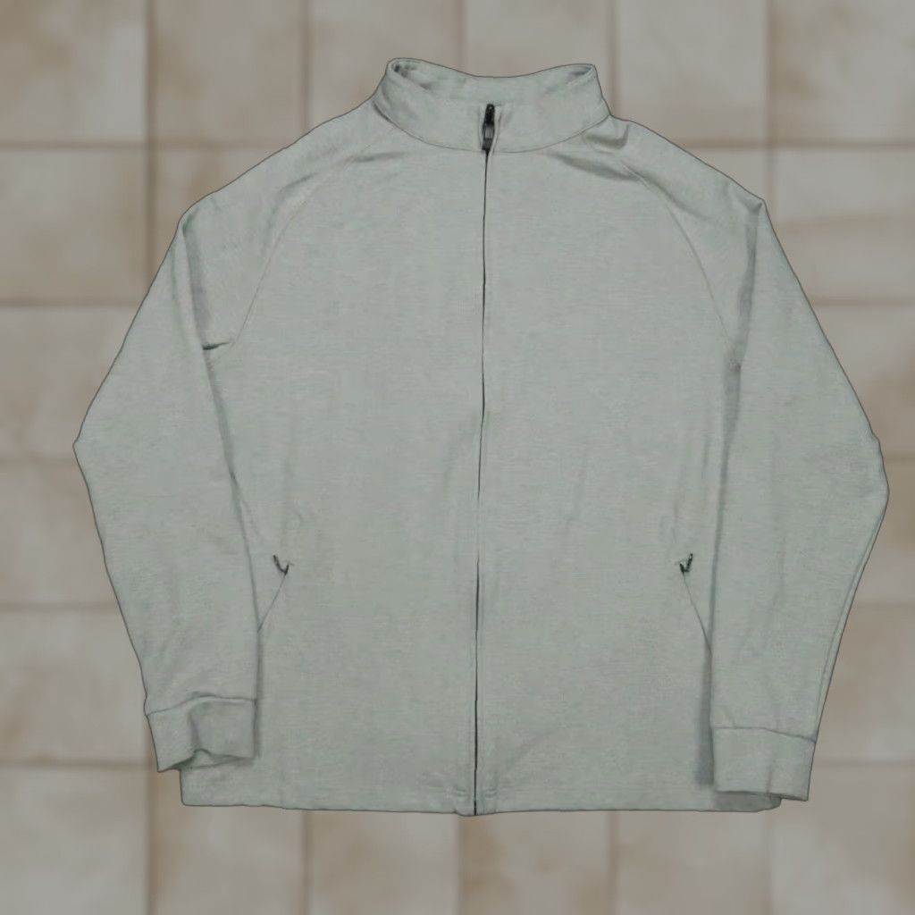 Mizzen+Main VINTAGE Mizzen Main Bomber Jacket Men Large Gray Full Zip Pockets Casual Office Travel Size US L / EU 52-54 / 3 - 1 Thumbnail