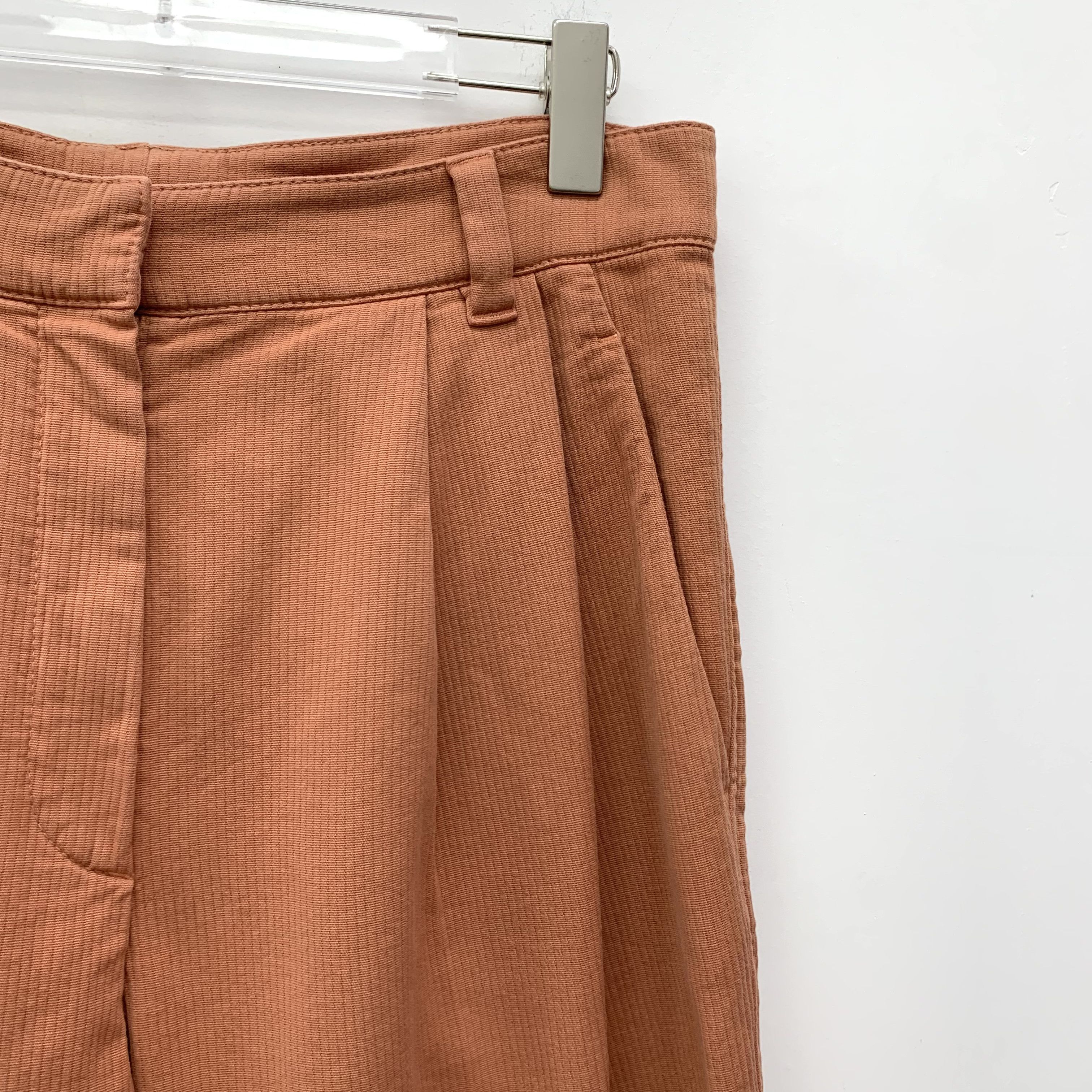Brunello Cucinelli Brunello Cucinelli Cotton Wide-Leg Casual Trousers (Size M) Size 27" / US 4 / IT 40 - 7 Thumbnail