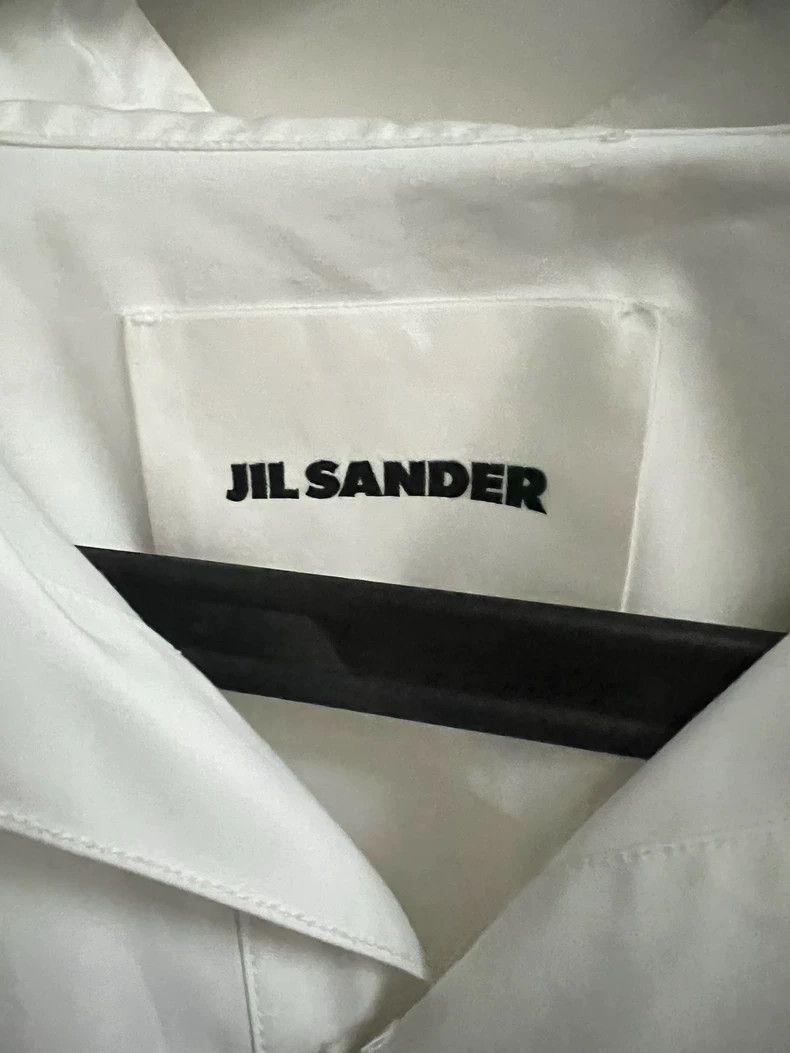 Jil Sander Jil Sander Thick cotton white shirt Size XXS / US 00 / IT 34 - 3 Thumbnail