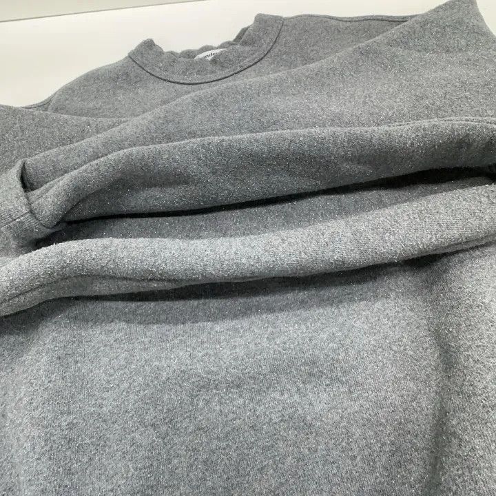 Alexander Wang Alexander Wang Gray Loose Letter Print Sweatshirt - Size XS / US 0-2 / IT 36-38 - 9 Thumbnail