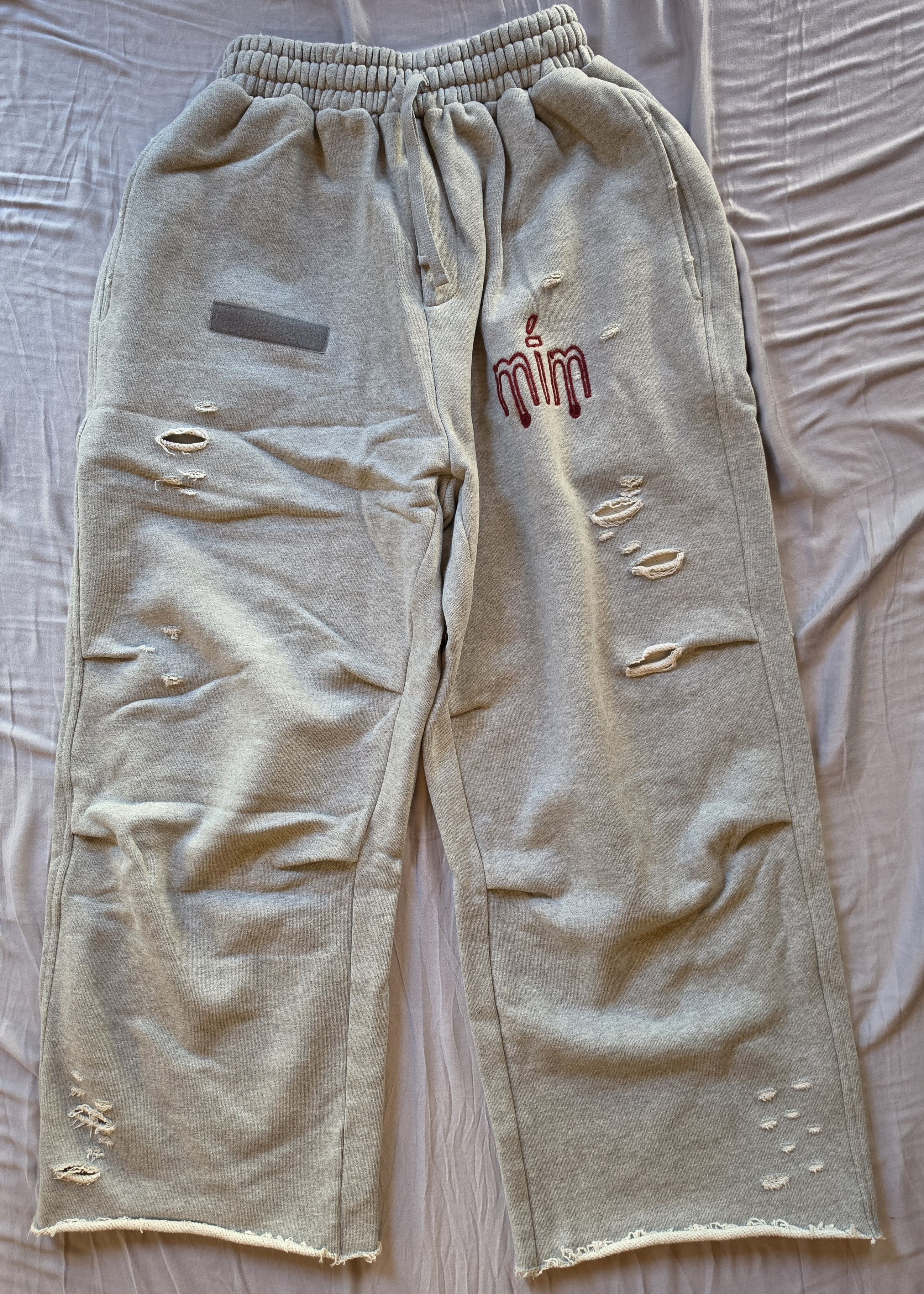 Murd333r.fm Grey Special Ops Sweatpants