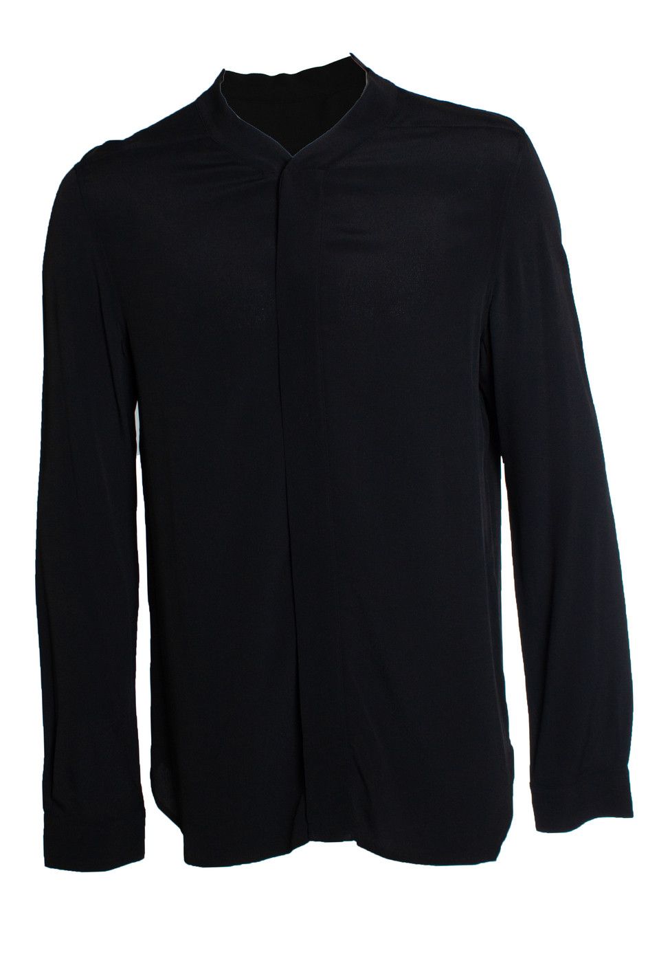Rick Owens OFFER SS 2019 Babel Revere Collar Shirt | Grailed
