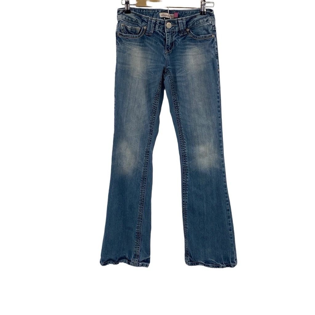 Aeropostale Aeropostale Denim Low Rise Hailey Skinny Flare Jeans SZ 1/2 Size 25" / US 0 / IT 36 - 1 Thumbnail