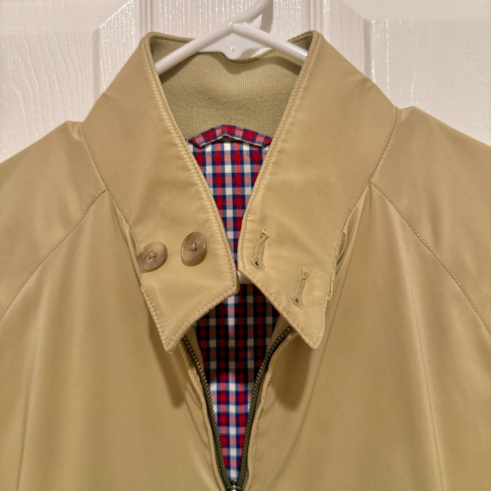 Uniqlo Uniqlo Mens Jacket Plaid Inside Tan Jacket | Great Condition Size US M / EU 48-50 / 2 - 2 Thumbnail