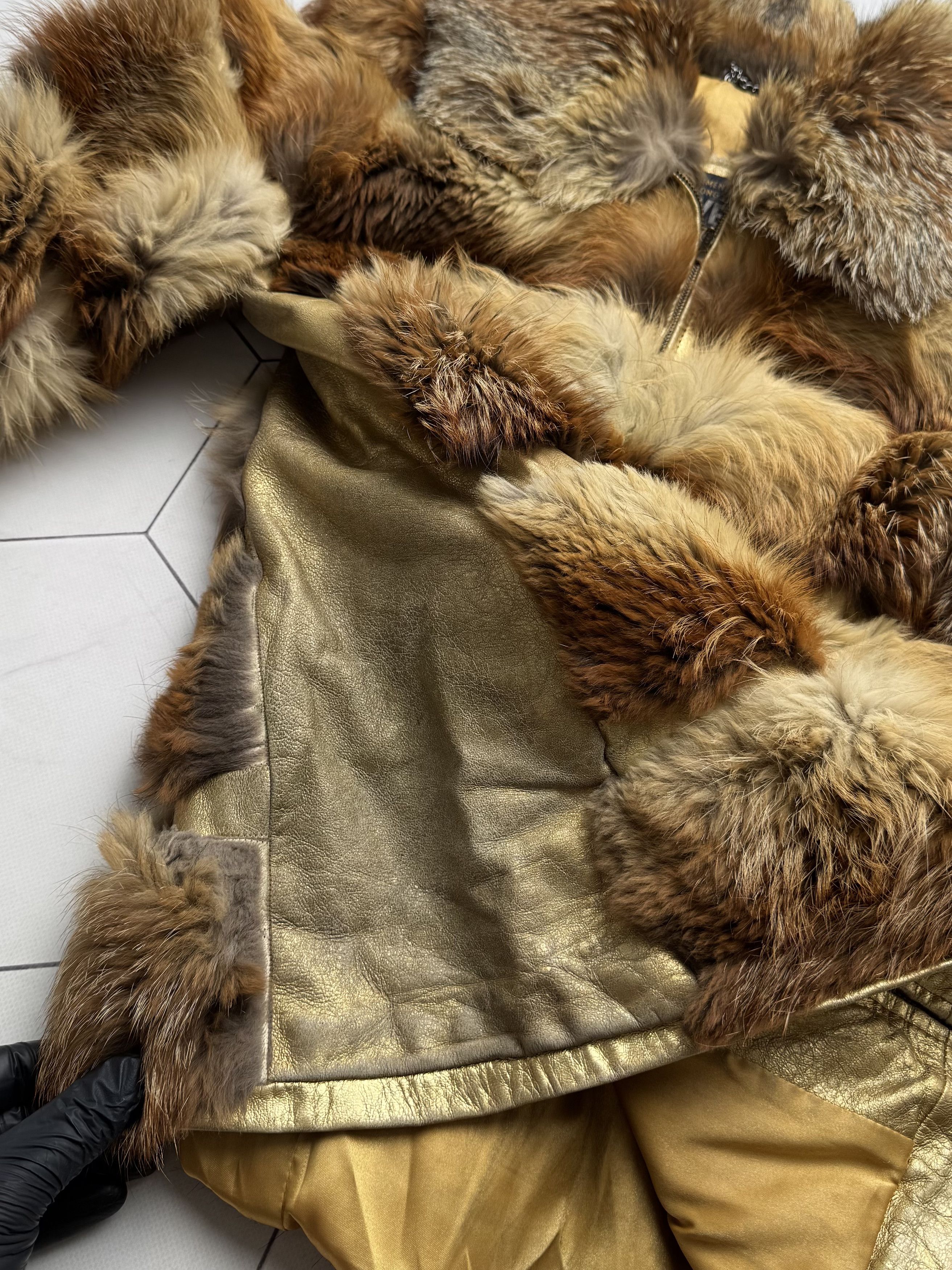 Japanese Brand Vintage Real Fur Hybrid Jacket E2D15 Size XS / US 0-2 / IT 36-38 - 11 Thumbnail