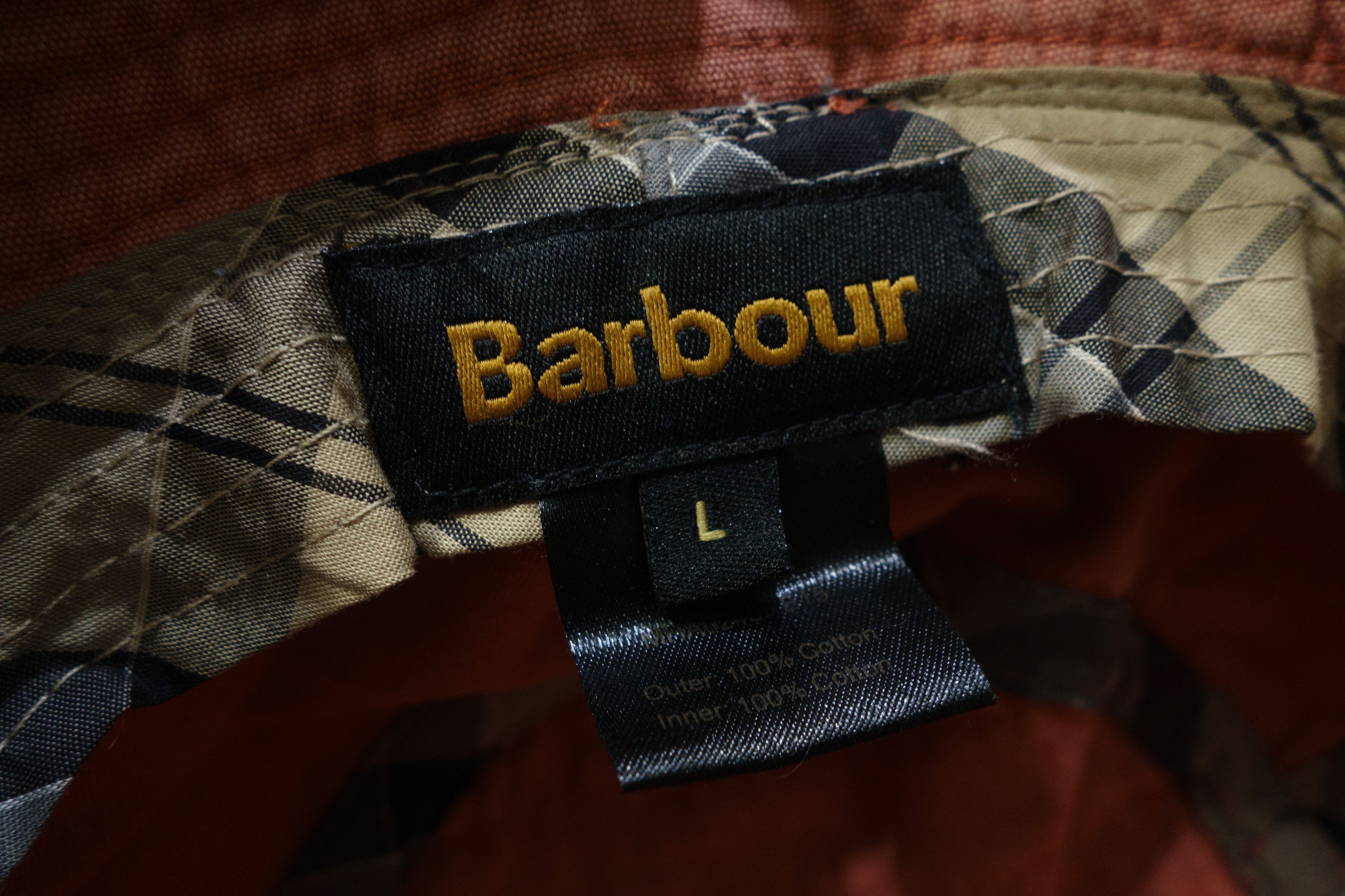 Barbour Olivia Logo Bucket Hat Tartan Lining Size ONE SIZE - 5 Thumbnail