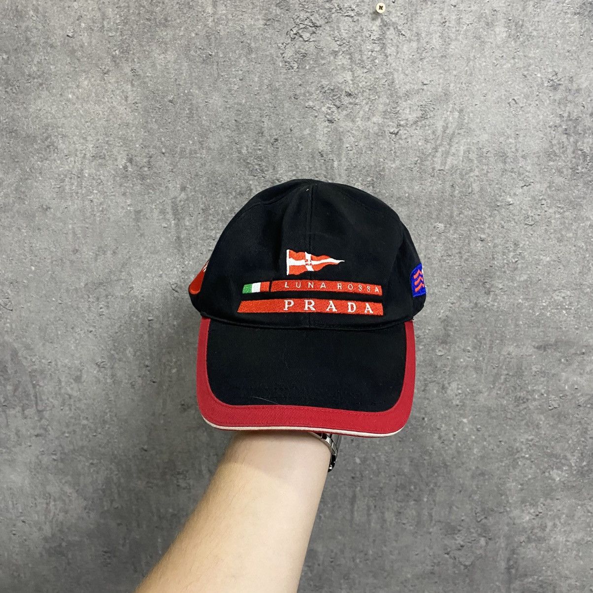 Prada Luna Rossa Cap | Grailed