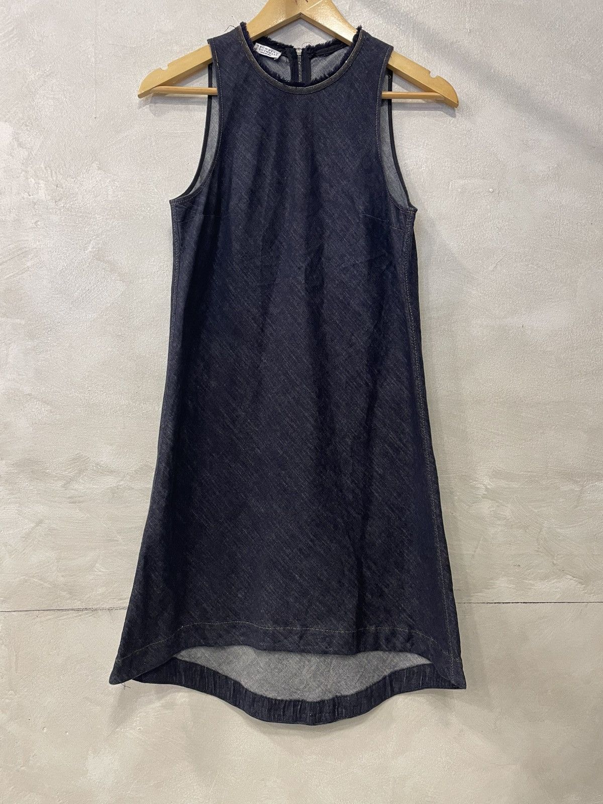 Brunello Cucinelli Brunello cucinelli denim dress with monil chain Size M / US 6-8 / IT 42-44 - 3 Thumbnail