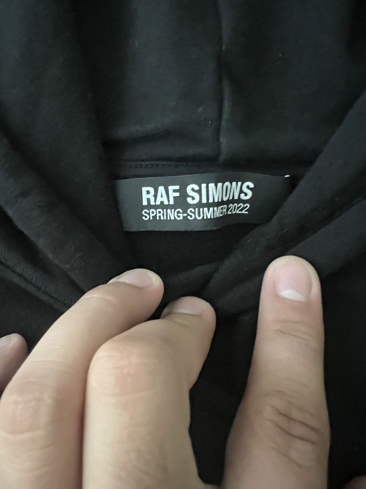 Raf Simons 2022 Raf Simons Grimcrawler Hoodie w detachable sleeves Size US S / EU 44-46 / 1 - 5 Thumbnail