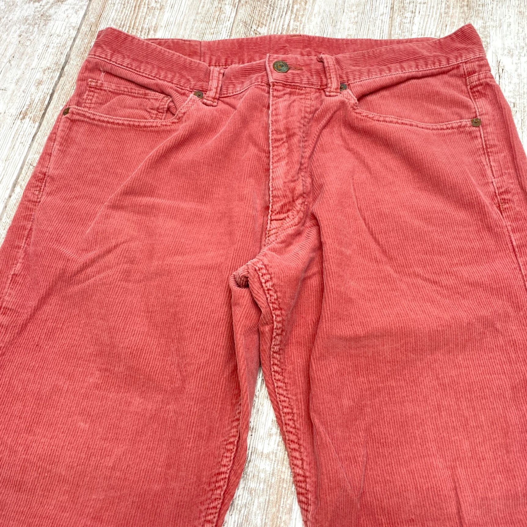 Polo Ralph Lauren Polo Ralph Lauren Corduroy Pants Men's 33x32 Pink Salmon Red 7241 Pants Regular 33 Pink Size US XS / EU 42 / 0 - 5 Thumbnail