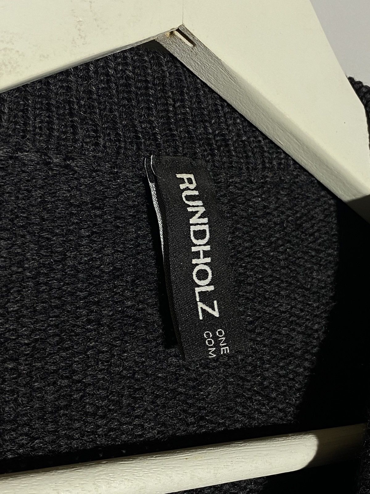Rundholz Vintage Rundholz Avant Garde Women’s Knit Sweater Double Hem Size ONE SIZE - 8 Thumbnail