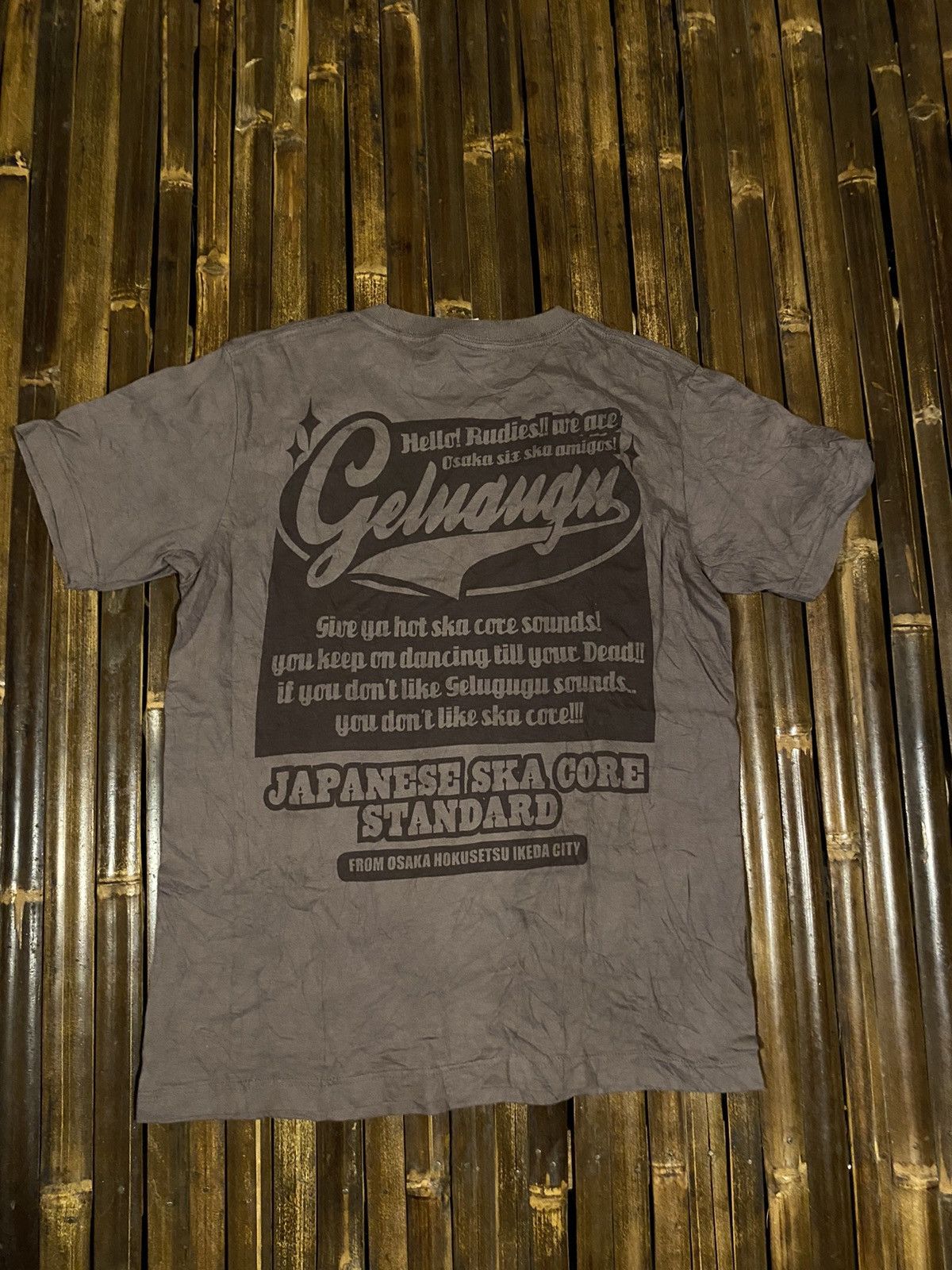 Japanese Brand GELUGUGU TSHIRT Size US S / EU 44-46 / 1 - 3 Thumbnail