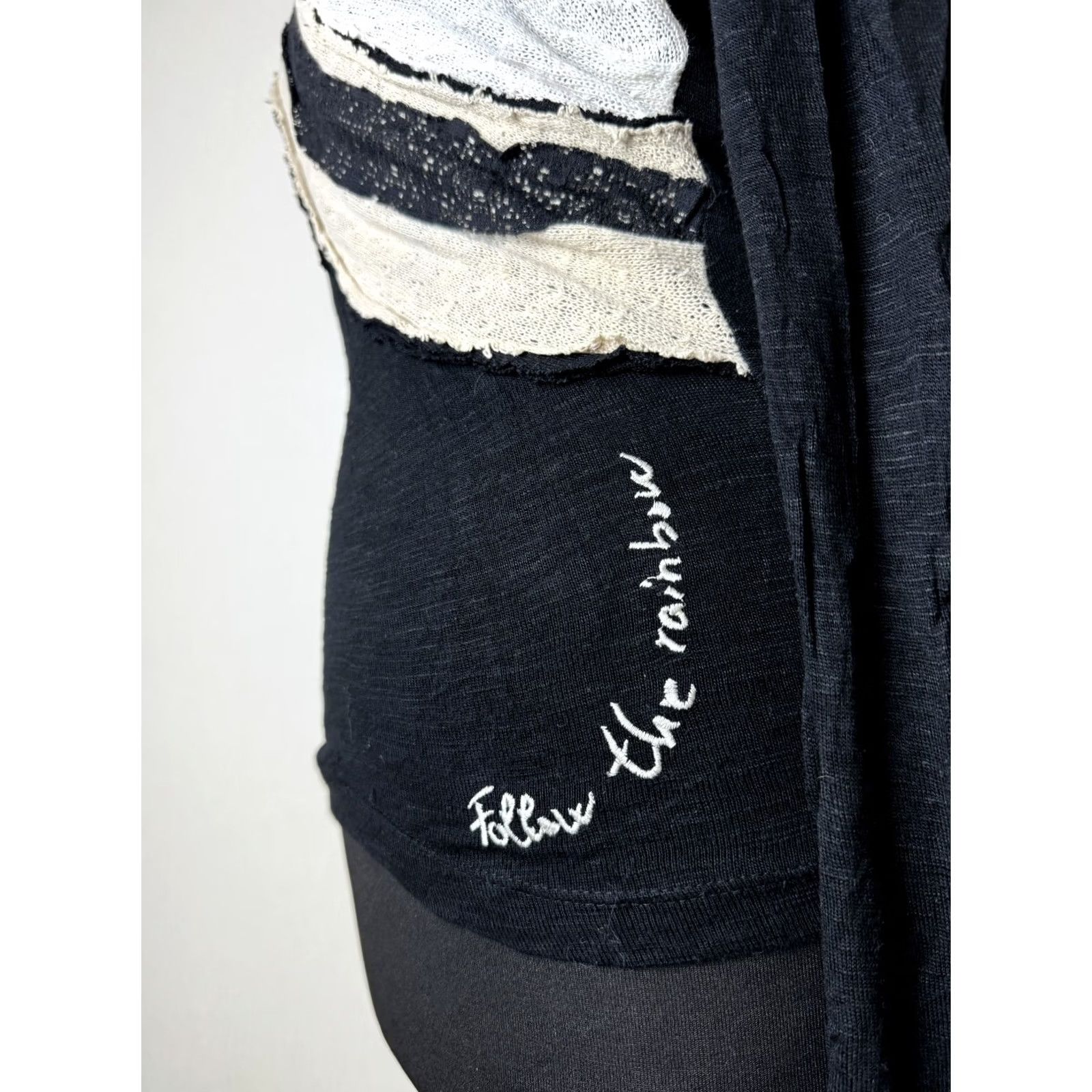 Desigual Desigual womens shirt blouse Size M Grey Long Sleeve Size M / US 6-8 / IT 42-44 - 3 Thumbnail