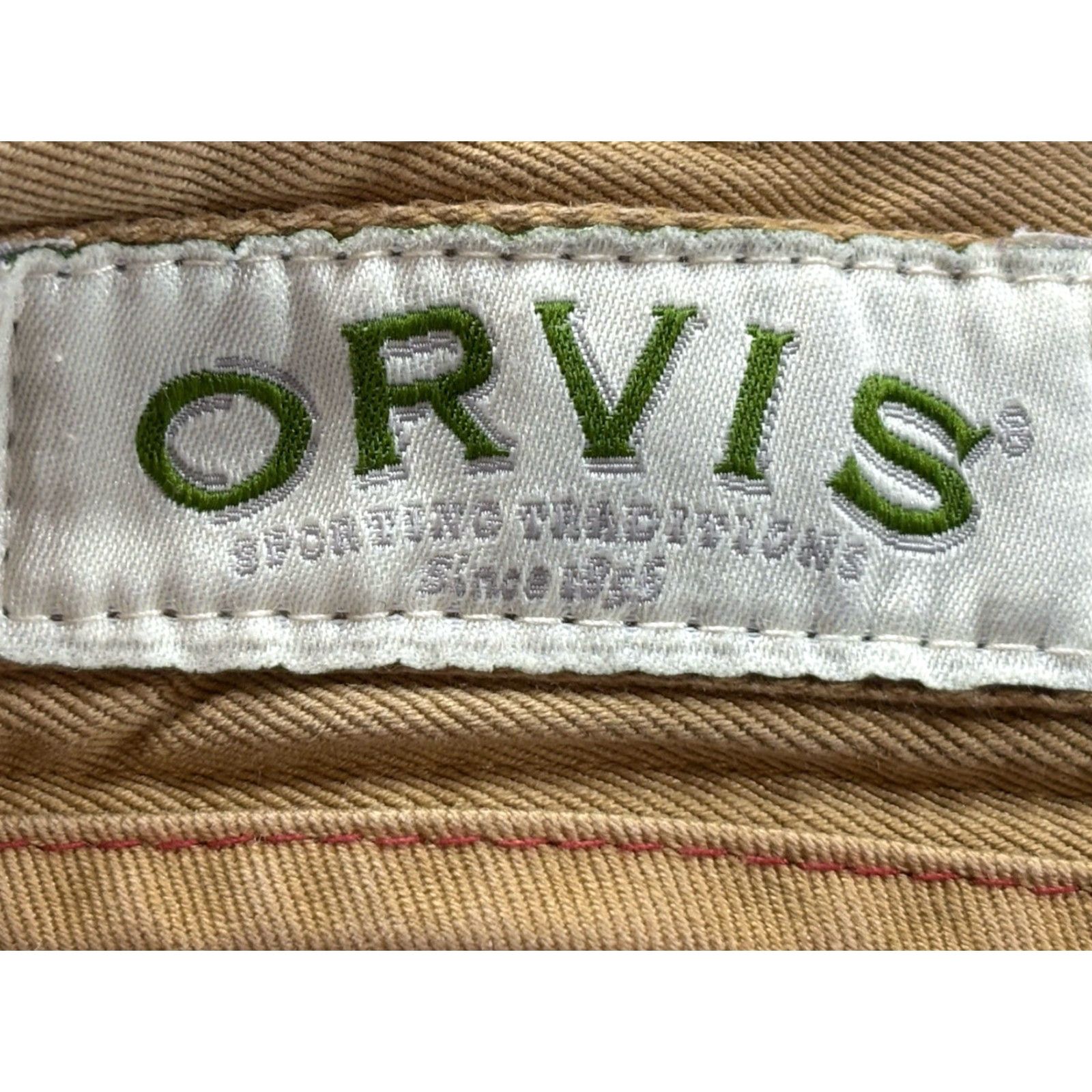 Orvis Orvis Chino Pants 42 (40x29) Cuffed Gold Preppy Casual Workwear Mens Size US 42 / EU 58 - 6 Thumbnail