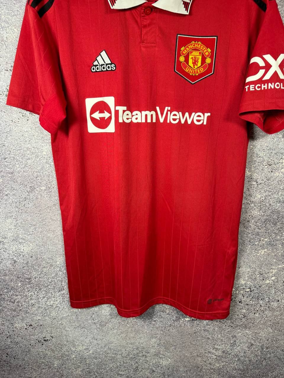 Adidas SANCHO Manchester United 2022/23 Adidas Soccer Jersey Size US M / EU 48-50 / 2 - 6 Thumbnail