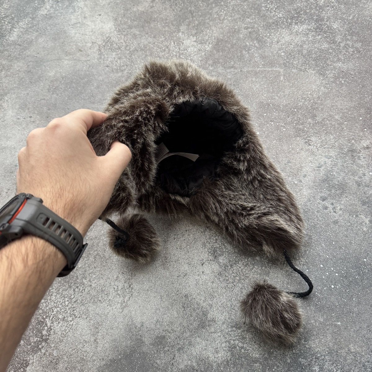 Hysteric Glamour Amazing Faux Fur Y2K Ushanka Hat (Trapper Hat) Size ONE SIZE - 6 Thumbnail