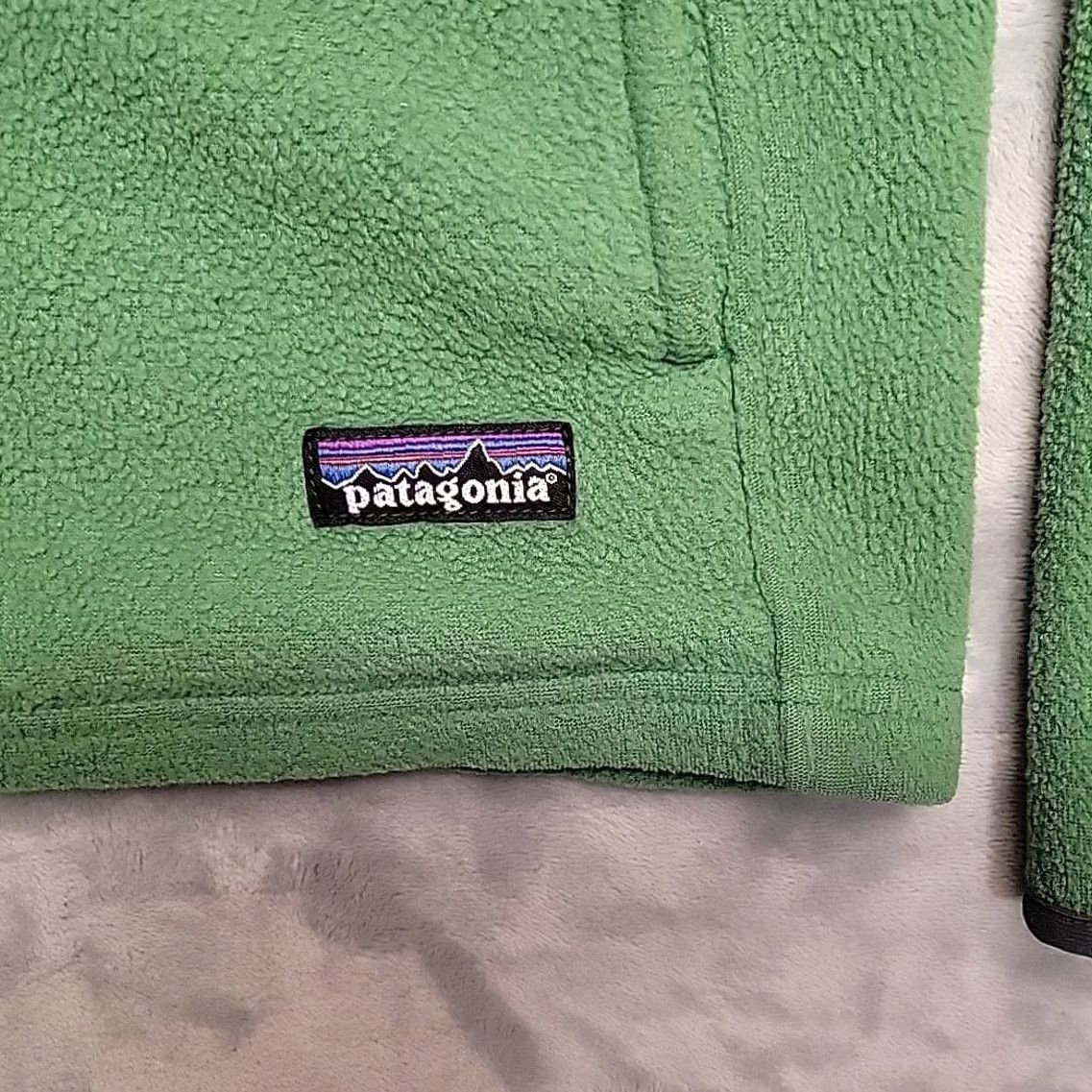 Patagonia Patagonia Synchilla Sweater Womens Small Green 1/4 Zip Fleece Pullover Outdoors Size S / US 4 / IT 40 - 2 Thumbnail