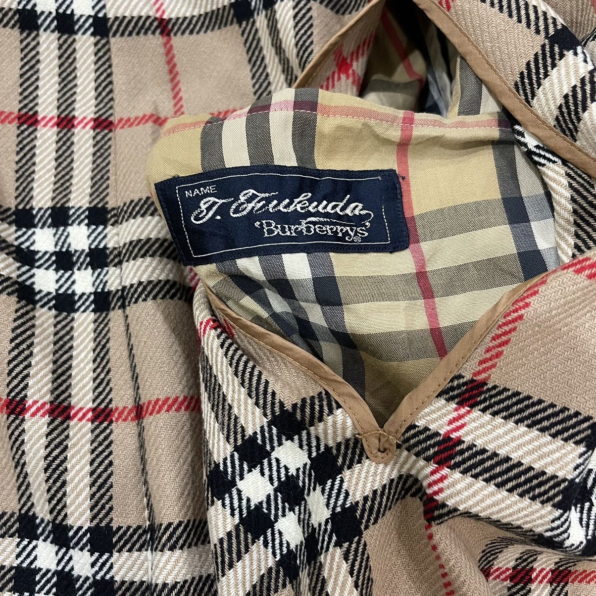 Burberry × Vintage Vintage 90s Burberrys Nova Check Overcoat Size US M / EU 48-50 / 2 - 12 Thumbnail