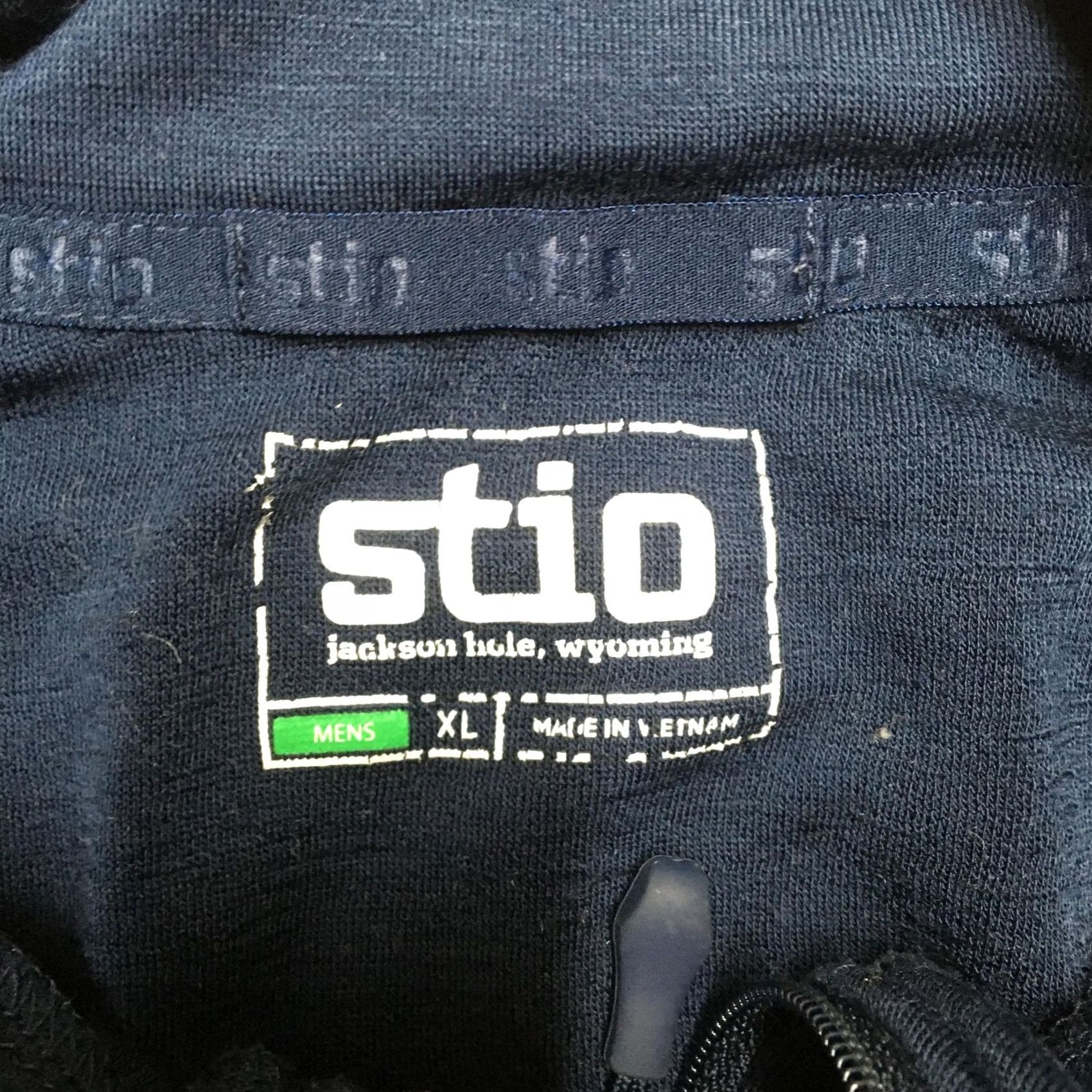 Layer 8 Stio Shirt Mens XL Blue Merino Wool 1/4 Zip Long Sleeve Base Layer Hiking Size US XL / EU 56 / 4 - 4 Thumbnail