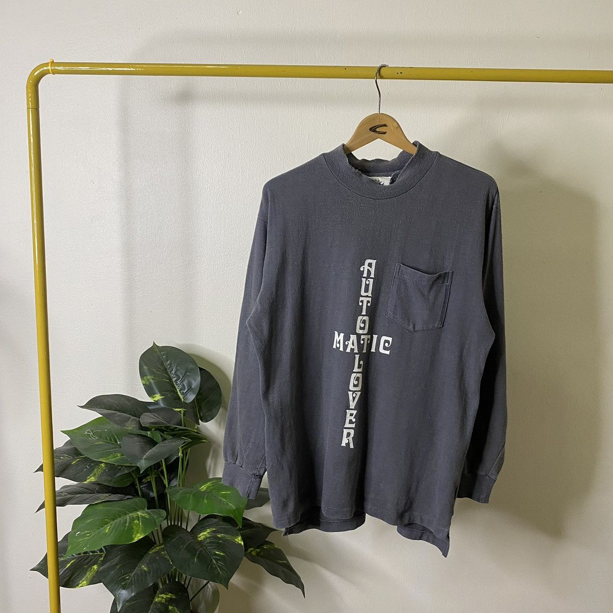 If Six Was Nine × Japanese Brand × Seditionaries Automatic Lover Angel Affliction Design Faded Black LS Tee Size US L / EU 52-54 / 3 - 5 Thumbnail